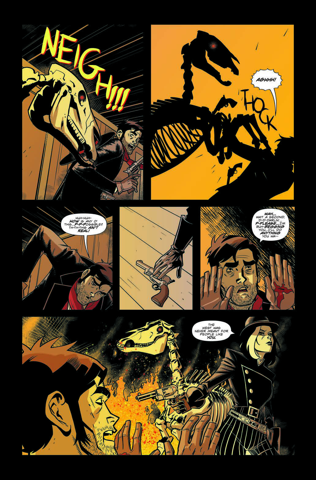 Read online Midnight Western Theatre comic -  Issue #1 - 21