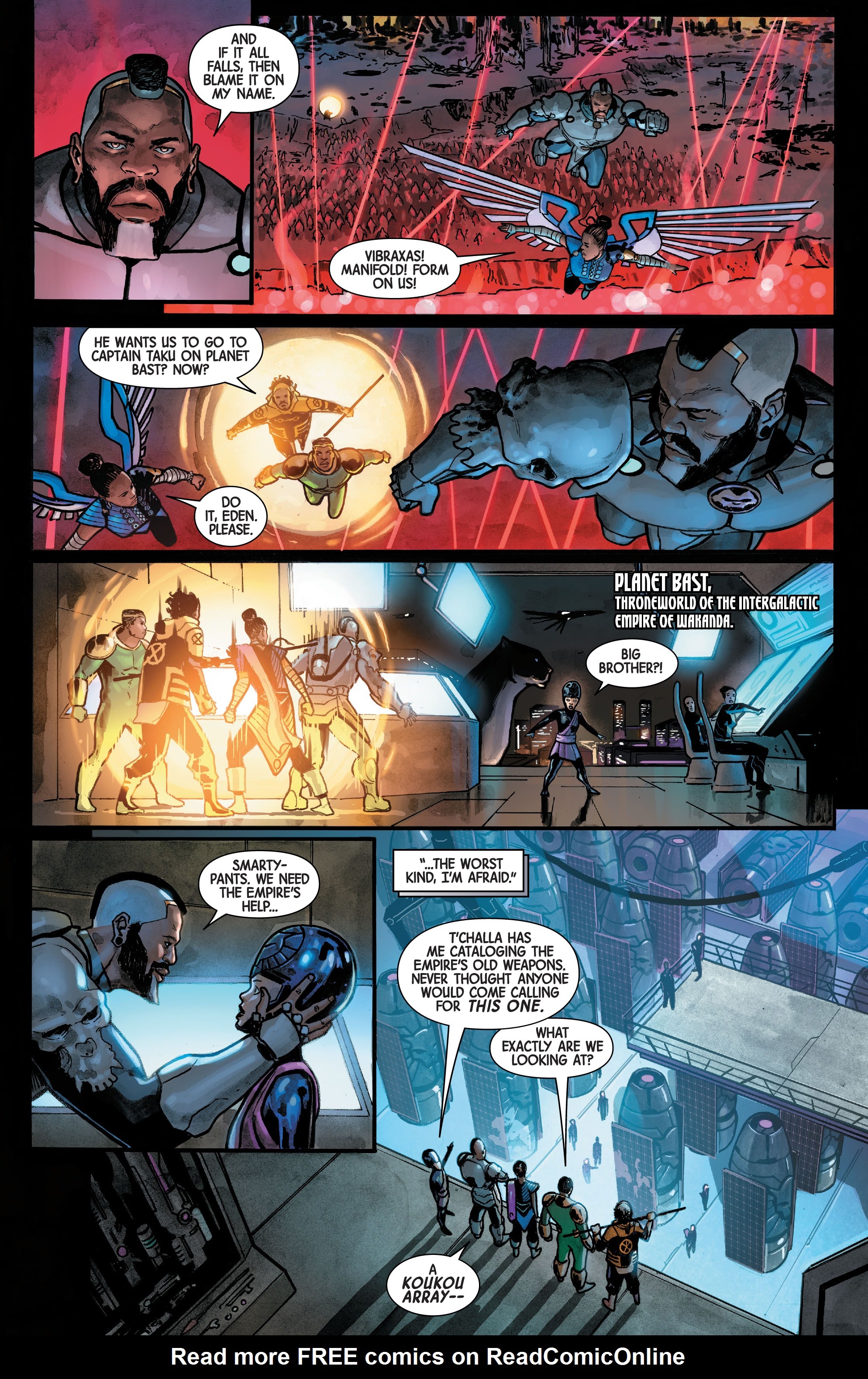Read online The Last Annihilation comic -  Issue # Wakanda - 22