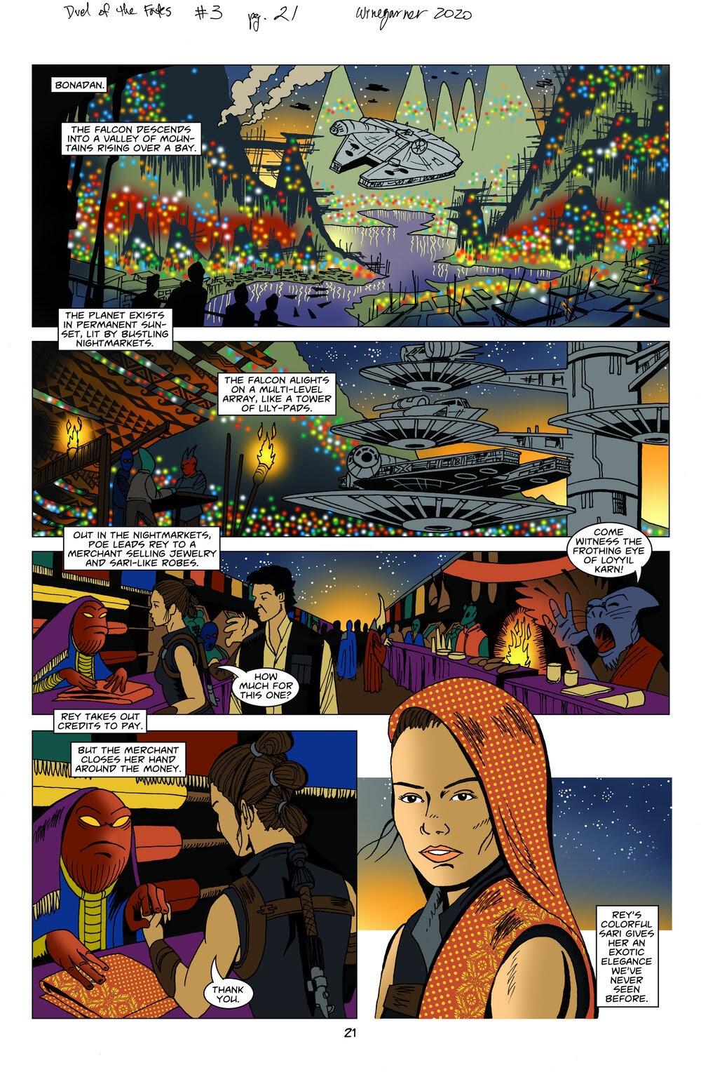 Read online Star Wars: Duel of the Fates comic -  Issue #3 - 22