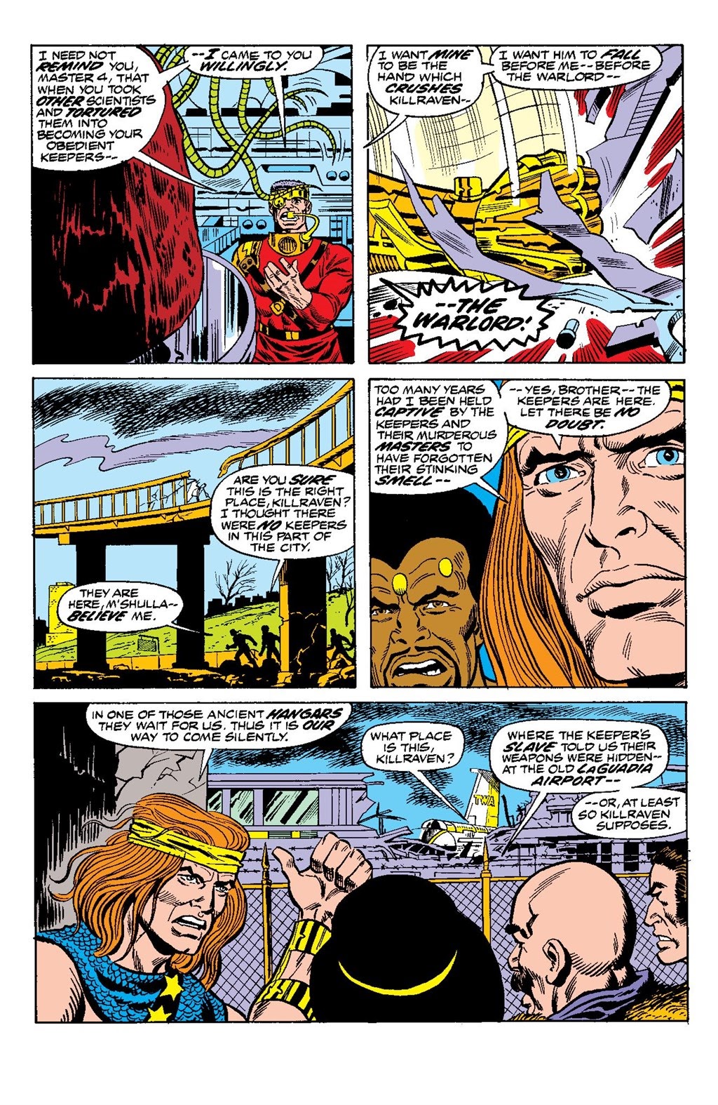 Read online Killraven Epic Collection: Warrior of the Worlds comic -  Issue # TPB (Part 1) - 60
