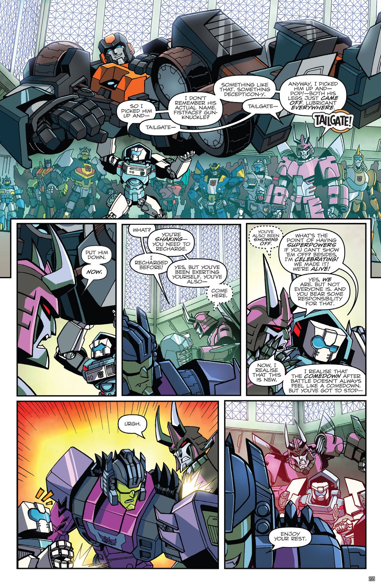 Read online Transformers: The IDW Collection Phase Three comic -  Issue # TPB 2 (Part 3) - 36