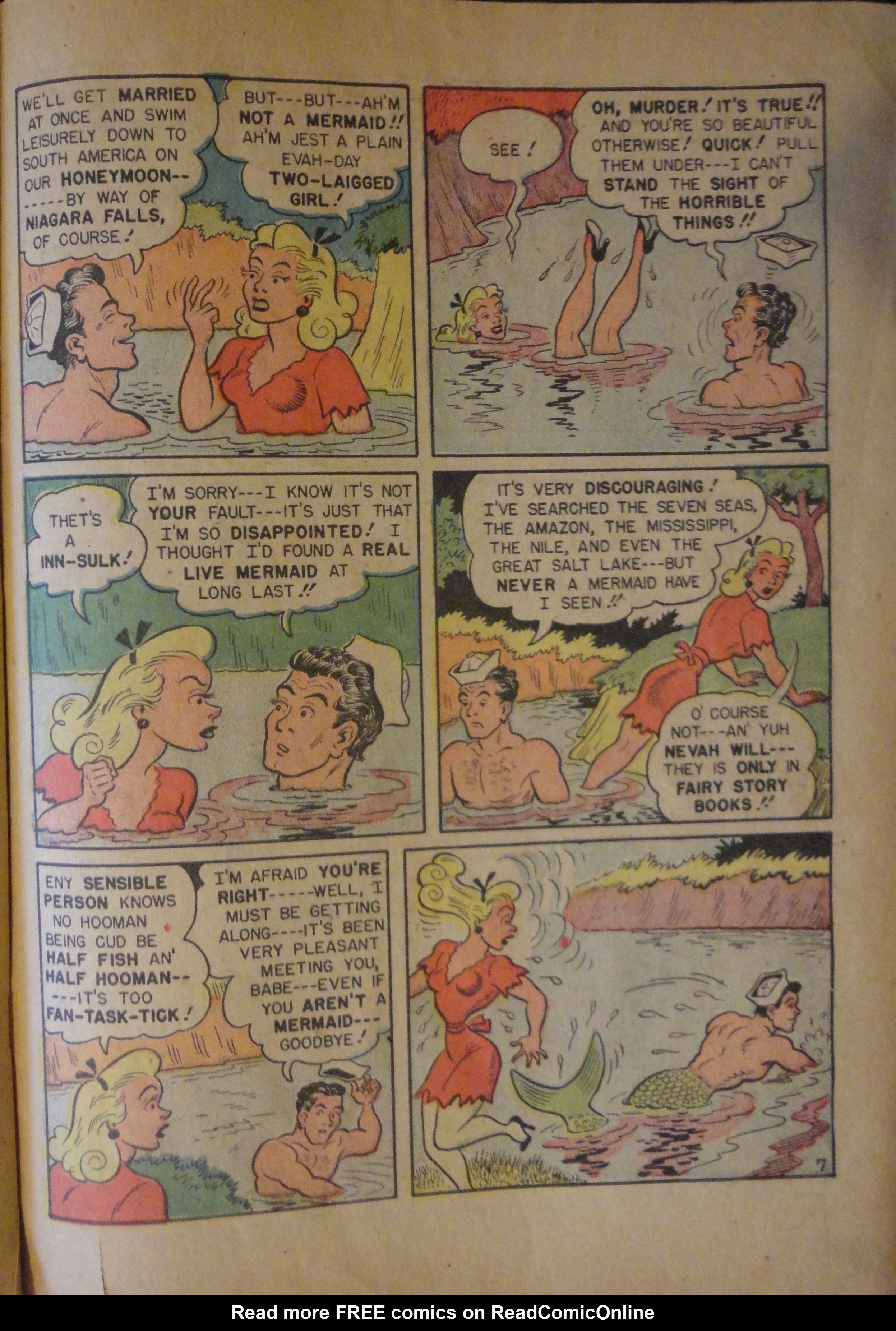 Read online Babe (1948) comic -  Issue #6 - 31