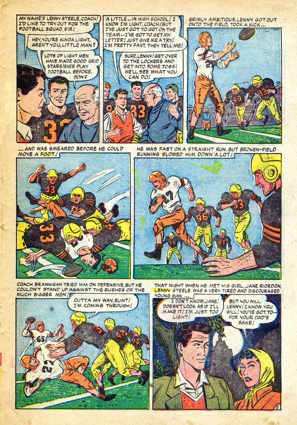 Read online Sports Action comic -  Issue #12 - 21