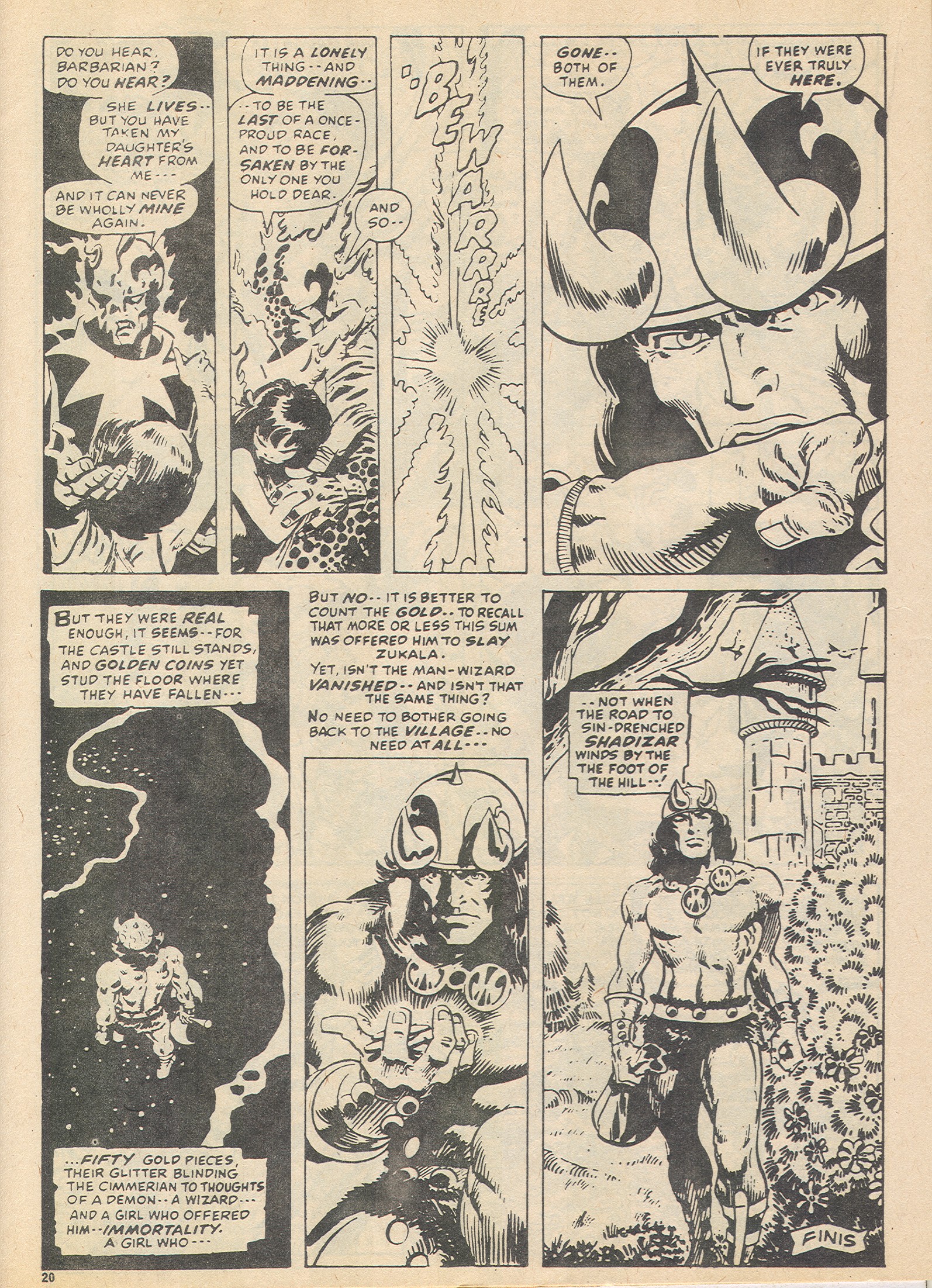 Read online The Savage Sword of Conan (1975) comic -  Issue #5 - 20
