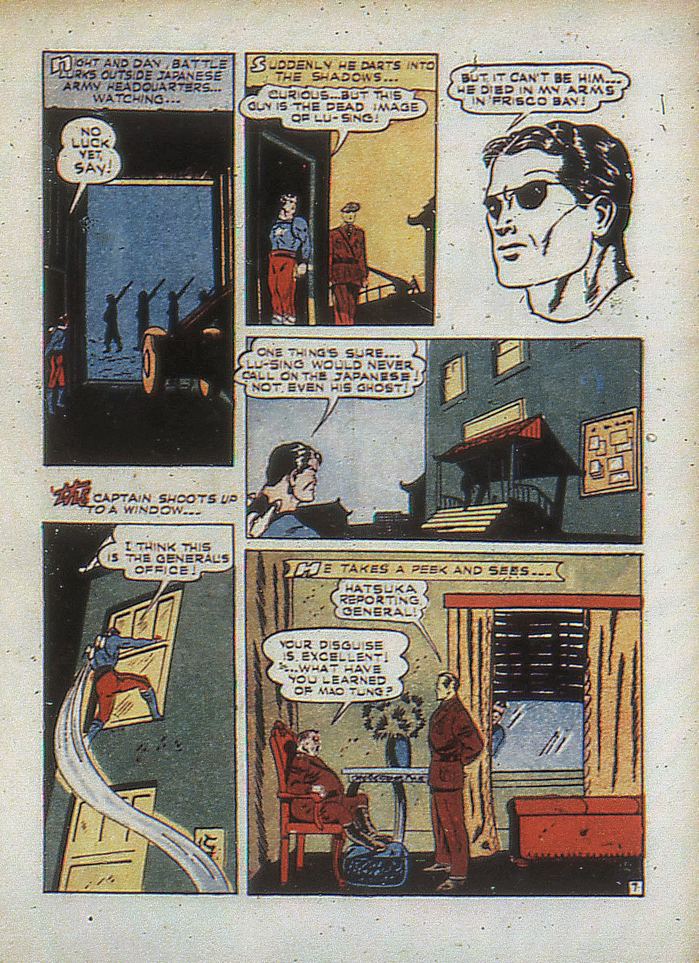 Read online Captain Battle Comics comic -  Issue #1 - 25