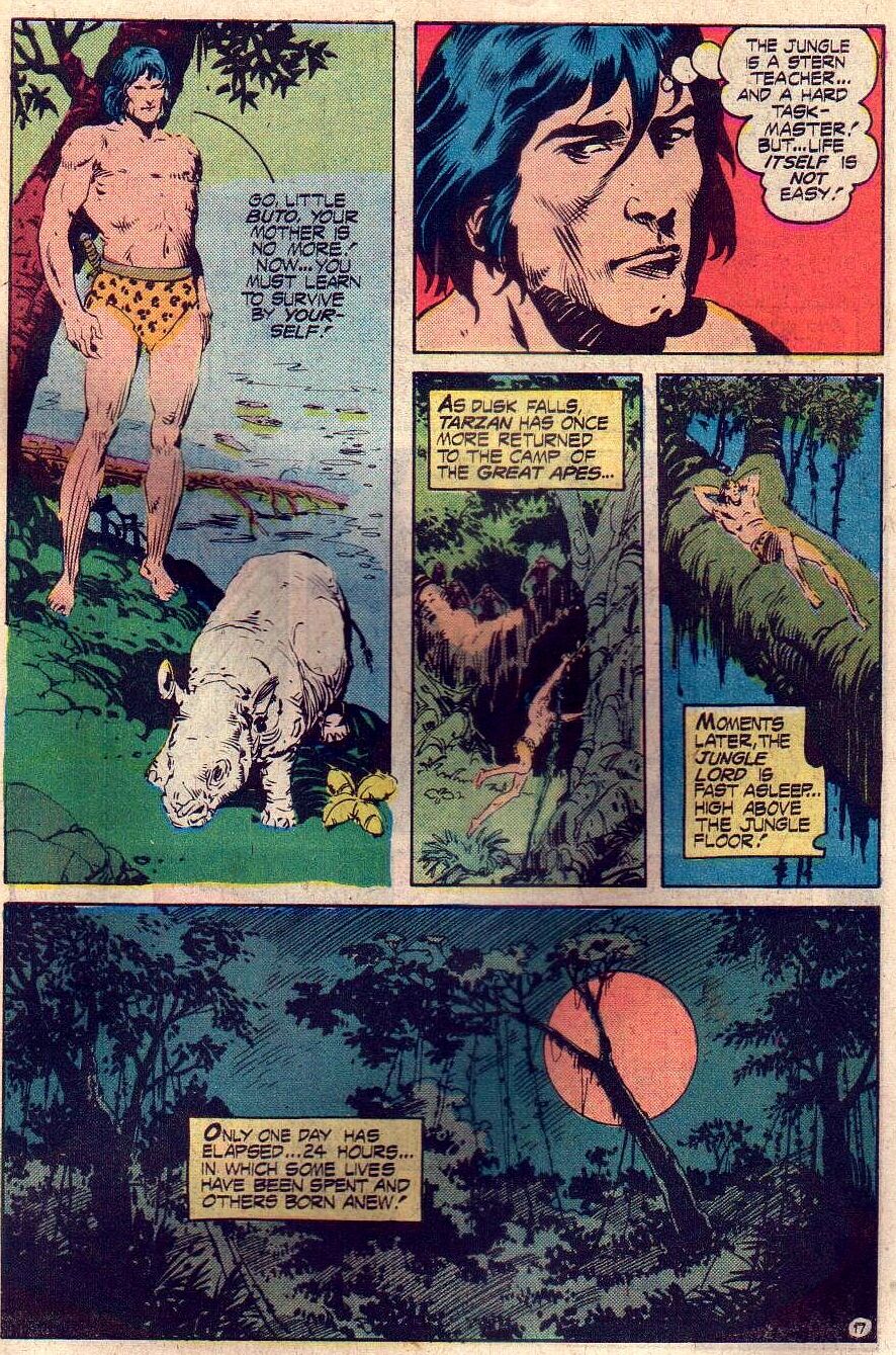 Read online Tarzan (1972) comic -  Issue #236 - 18