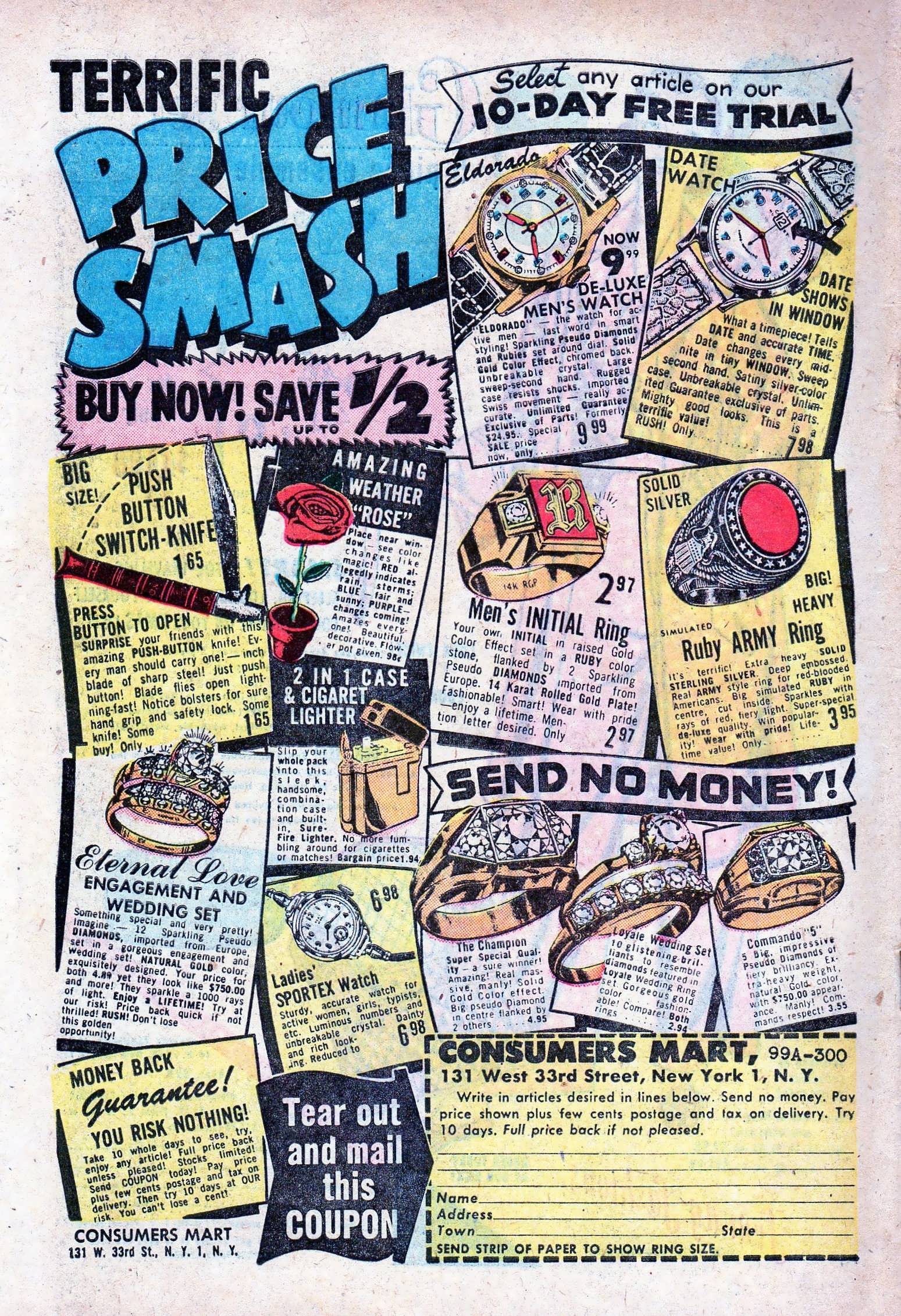Read online Crime Cases Comics (1951) comic -  Issue #9 - 34