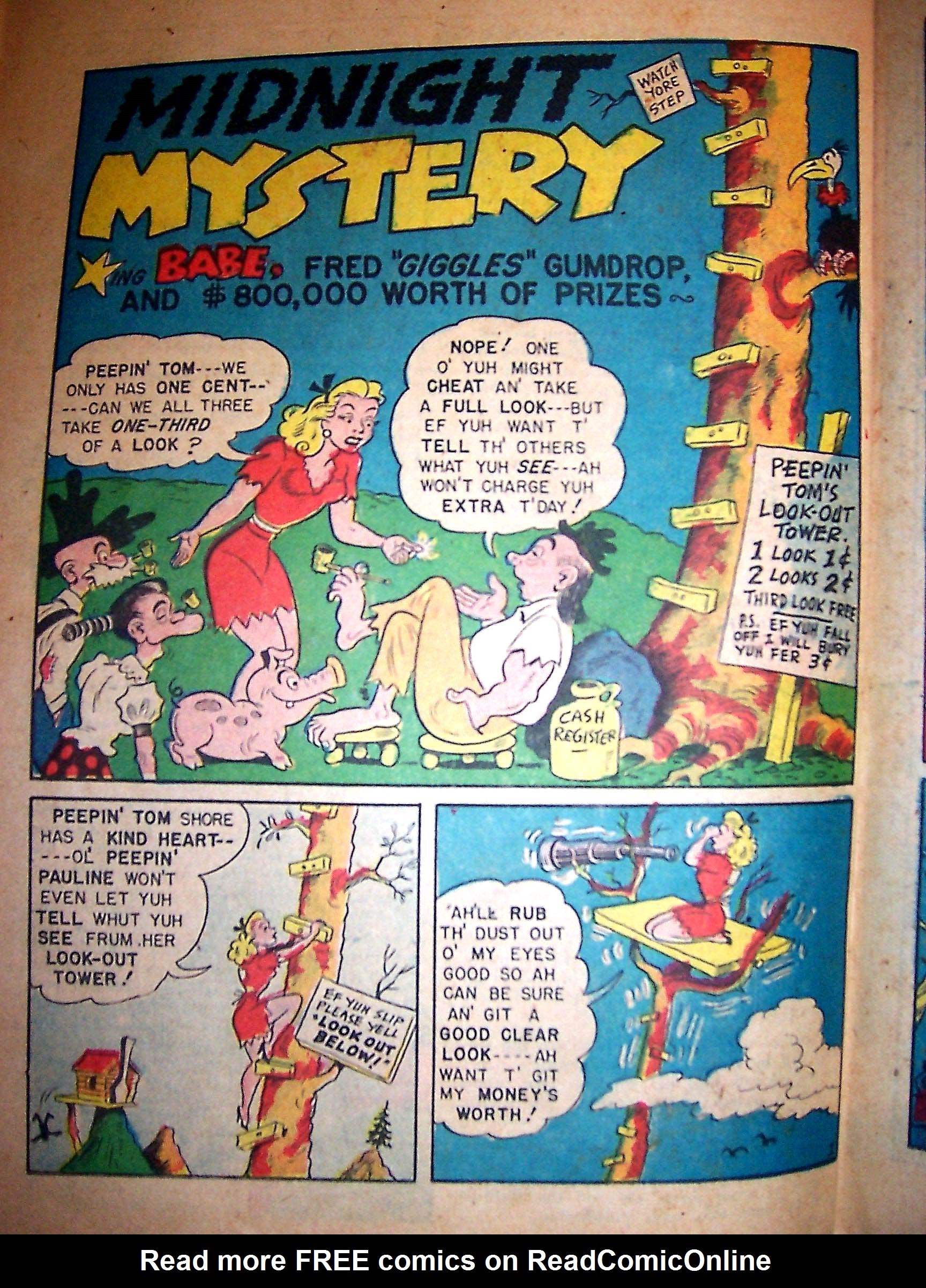 Read online Babe (1948) comic -  Issue #9 - 32