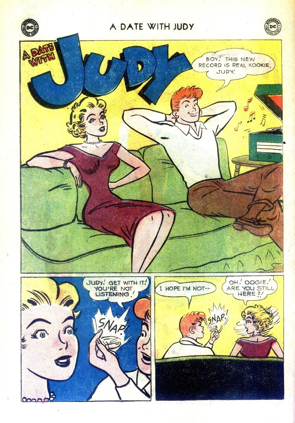 Read online A Date with Judy comic -  Issue #72 - 16
