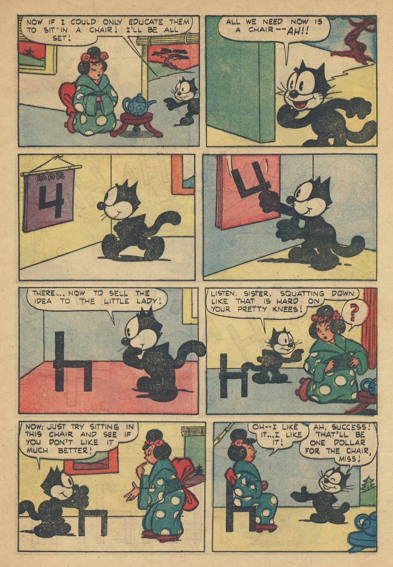 Read online Felix the Cat (1951) comic -  Issue #40 - 29