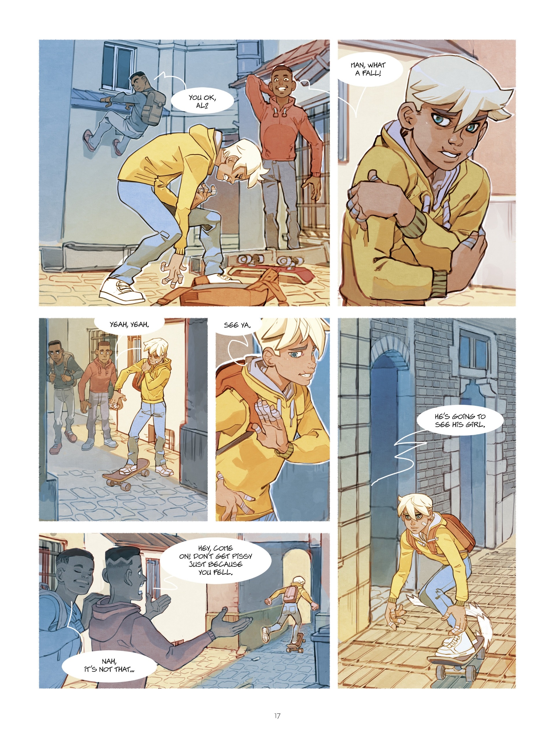 Read online Masks comic -  Issue #1 - 17