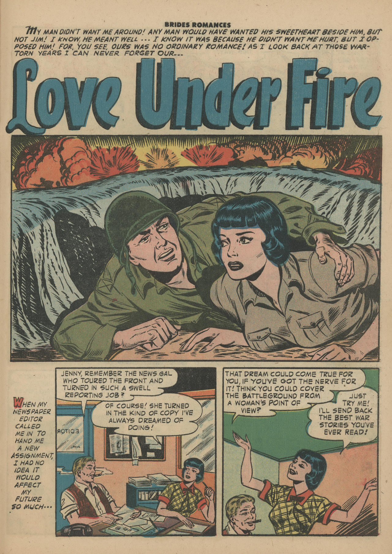 Read online Brides Romances comic -  Issue #21 - 27