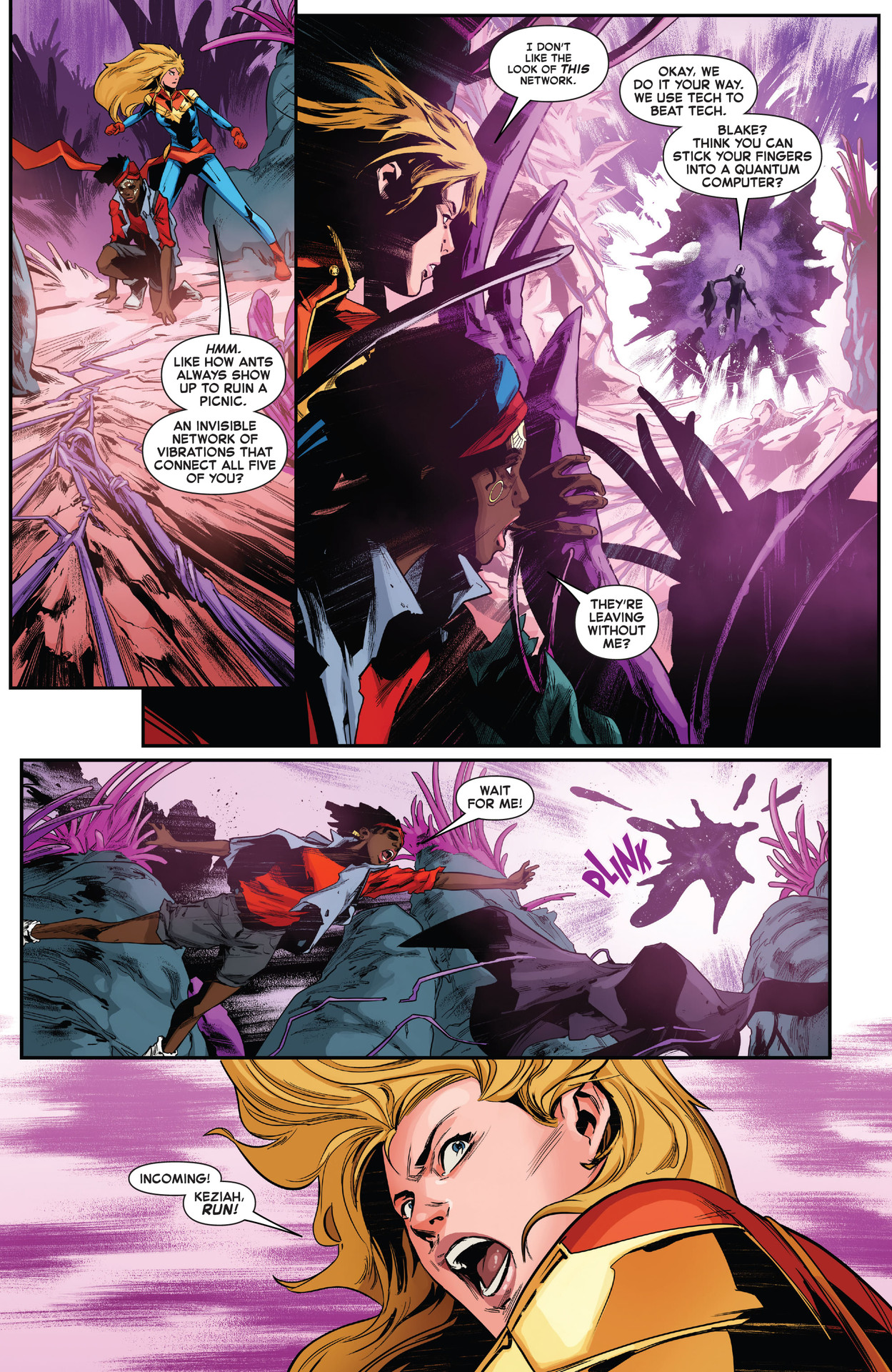 Read online Captain Marvel: Dark Tempest comic -  Issue #5 - 5