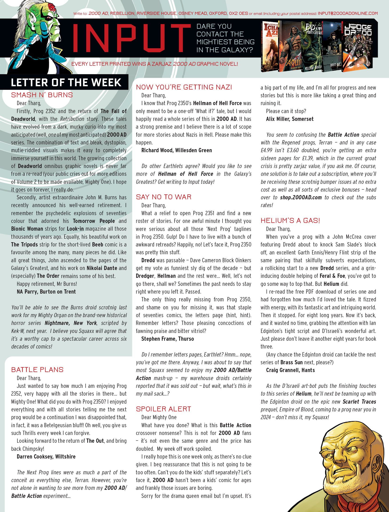 Read online 2000 AD comic -  Issue #2357 - 31
