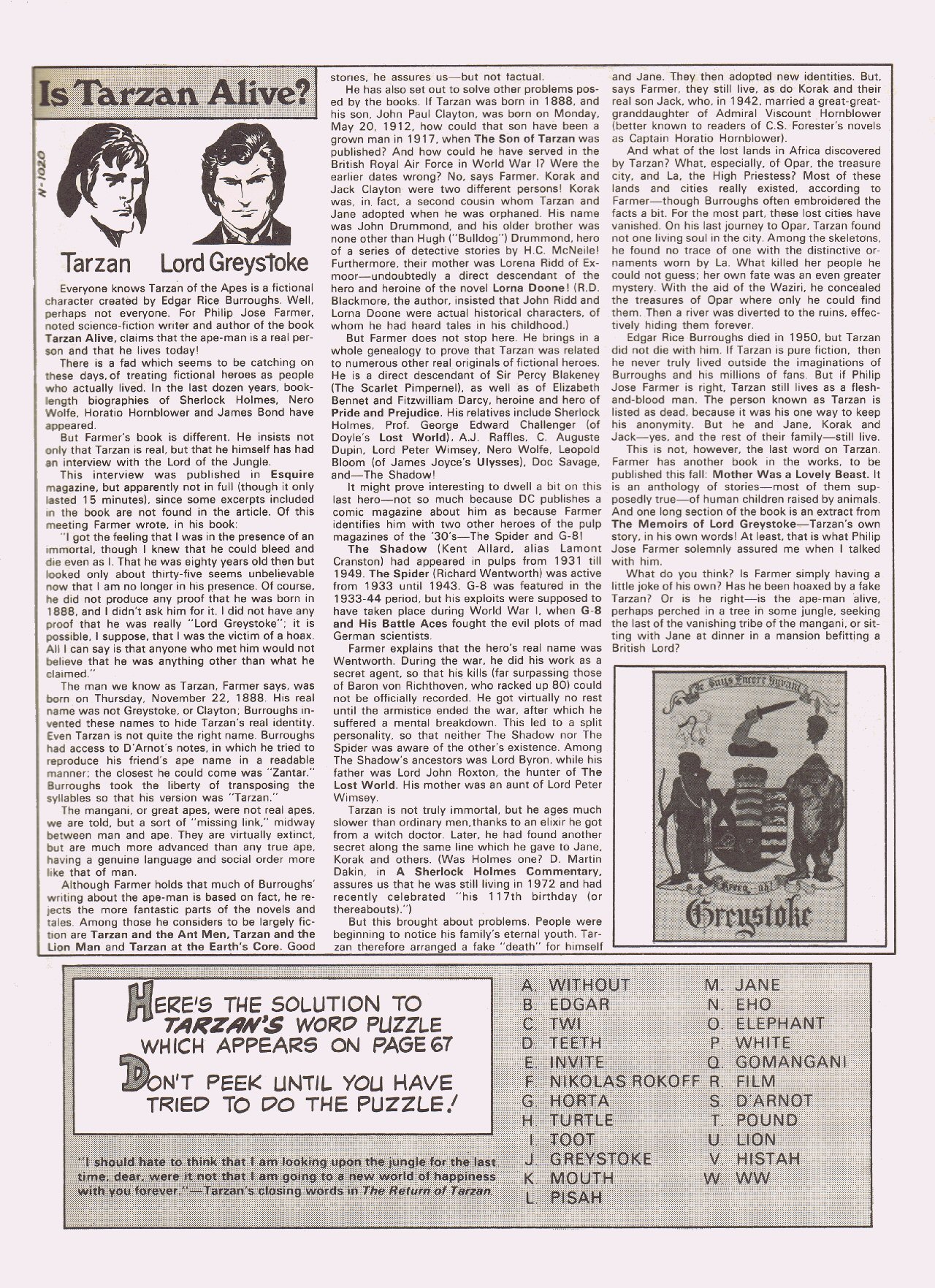 Read online Limited Collectors' Edition comic -  Issue #29 - 78