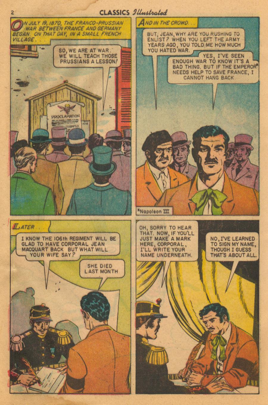 Read online Classics Illustrated comic -  Issue #126 - 4