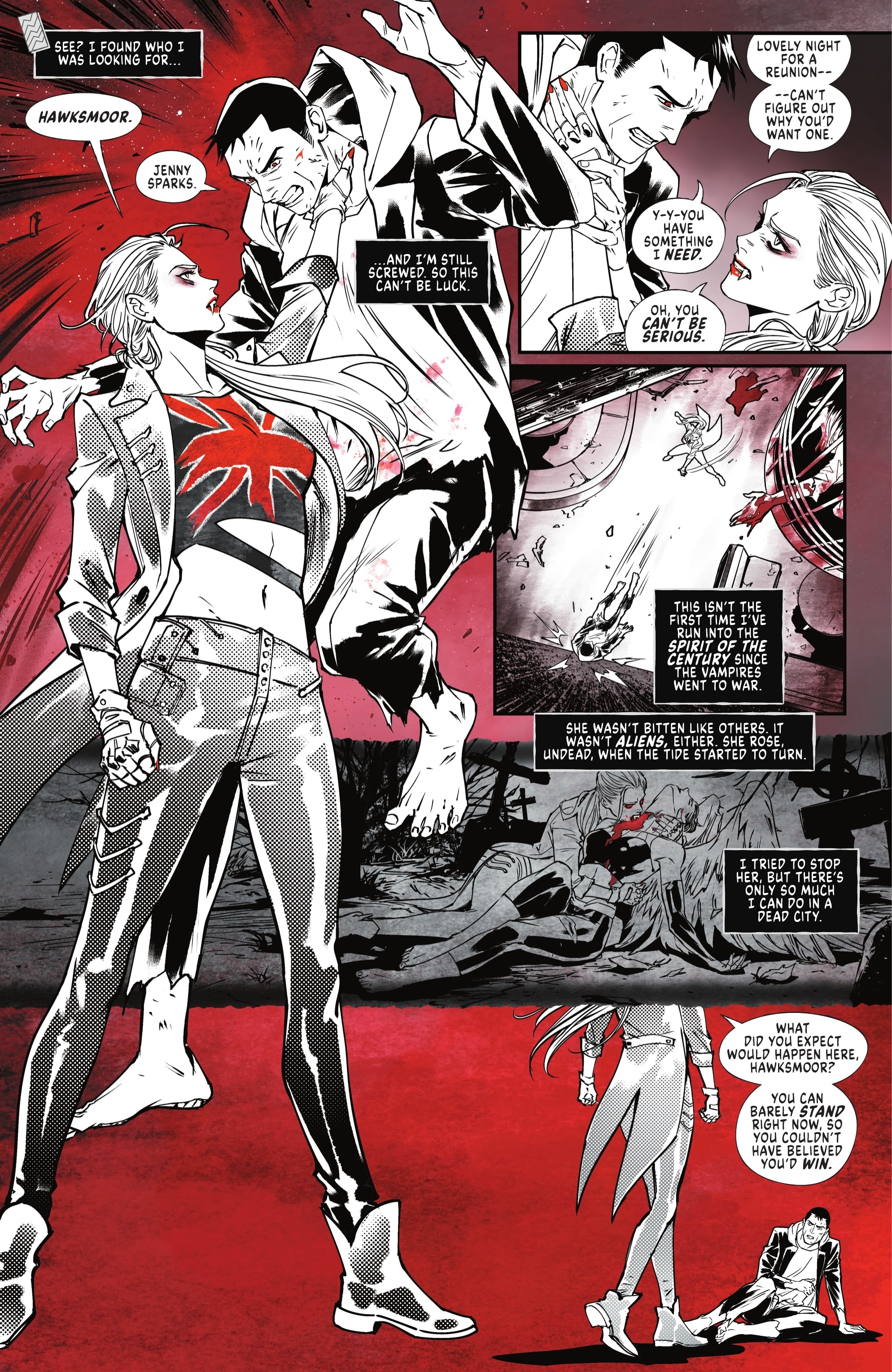 Read online DC vs. Vampires: All-Out War comic -  Issue #5 - 31