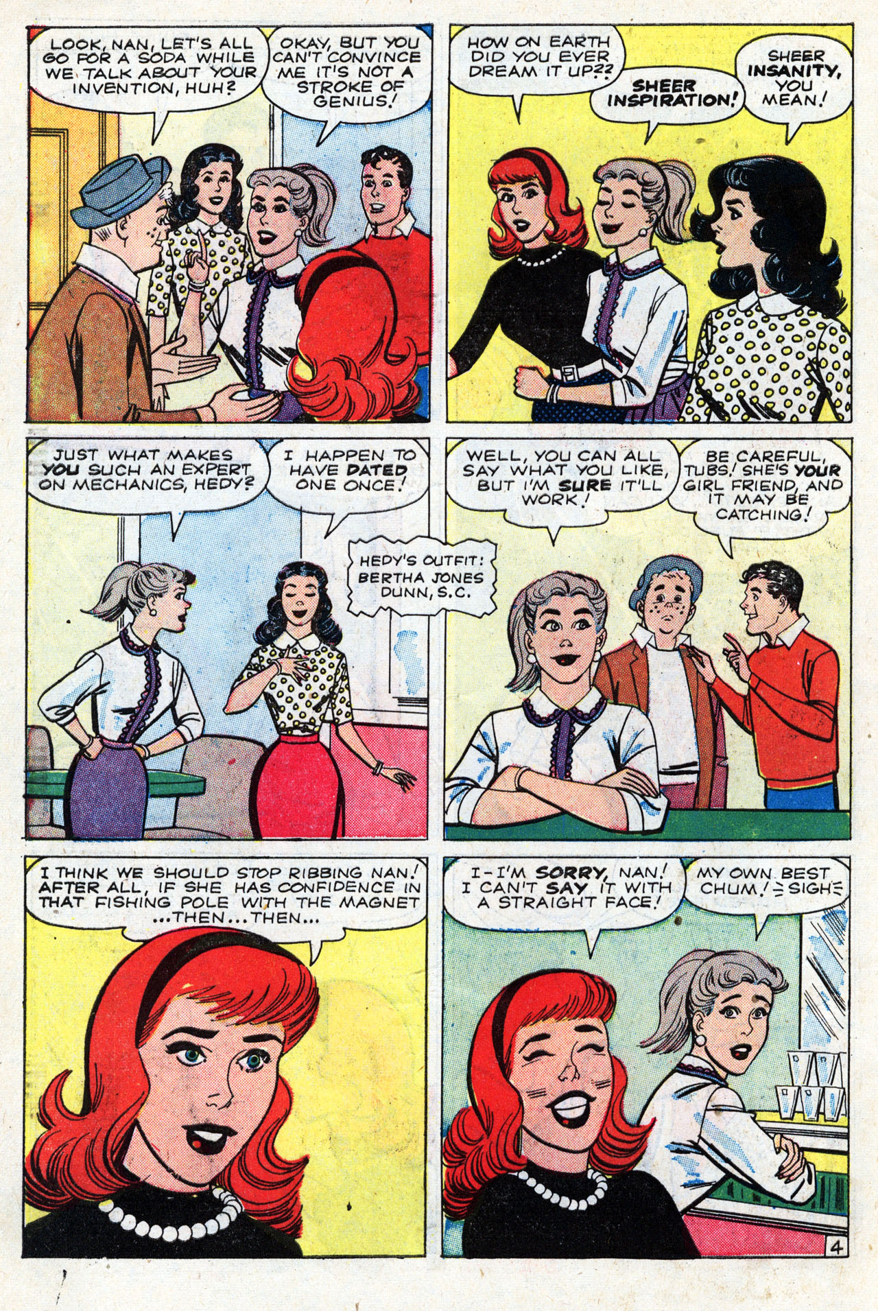 Read online Patsy Walker comic -  Issue #95 - 6