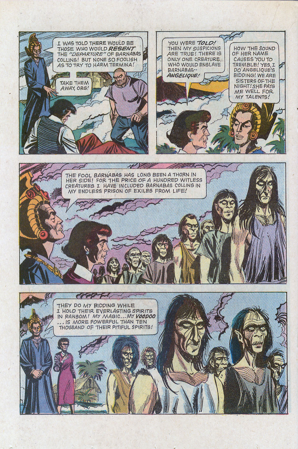 Read online Dark Shadows (1969) comic -  Issue #10 - 22