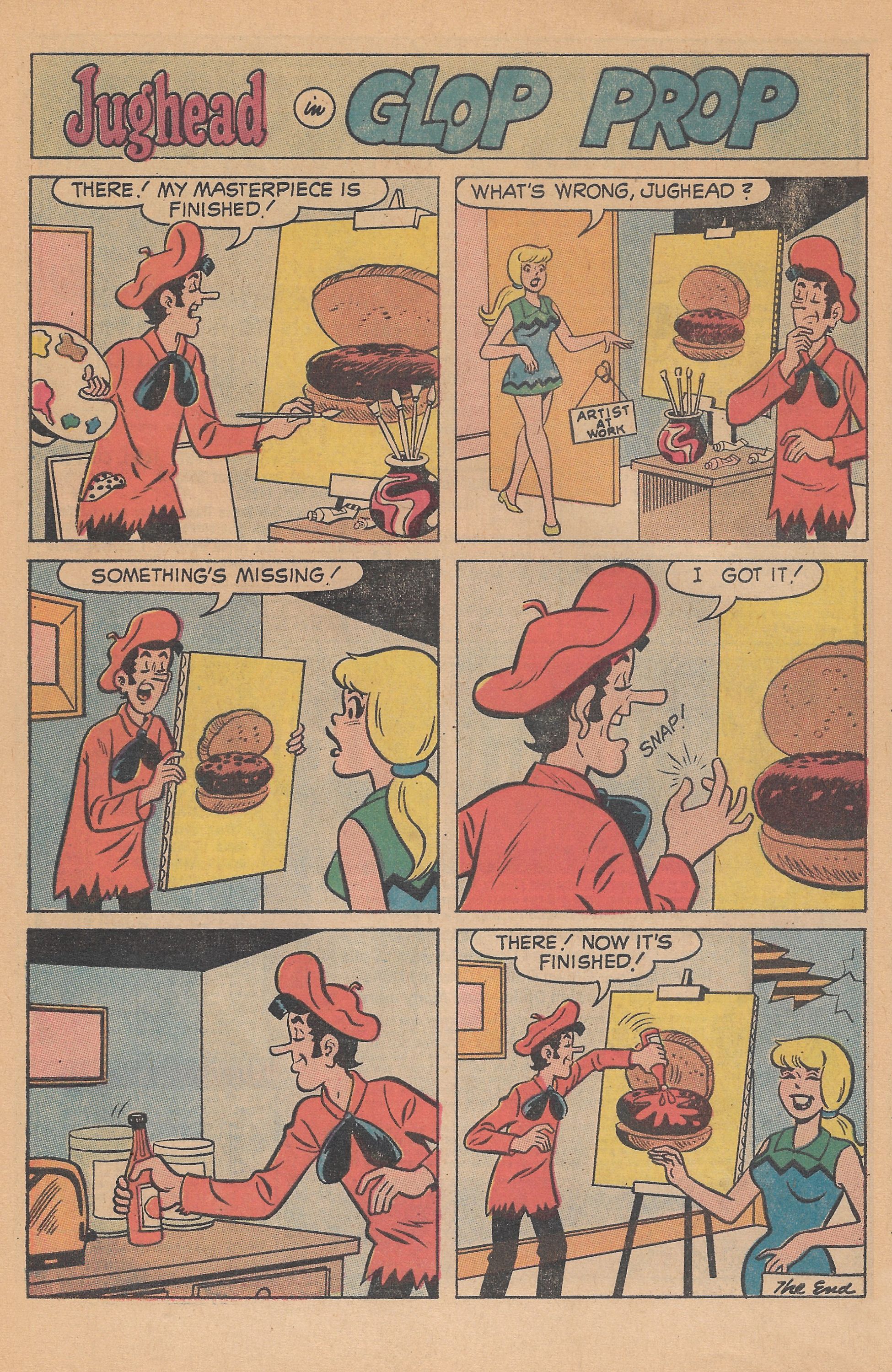 Read online Jughead's Jokes comic -  Issue #19 - 22