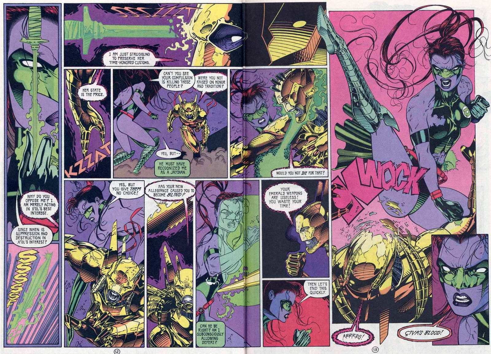 Read online Green Lantern Corps Quarterly comic -  Issue #6 - 13