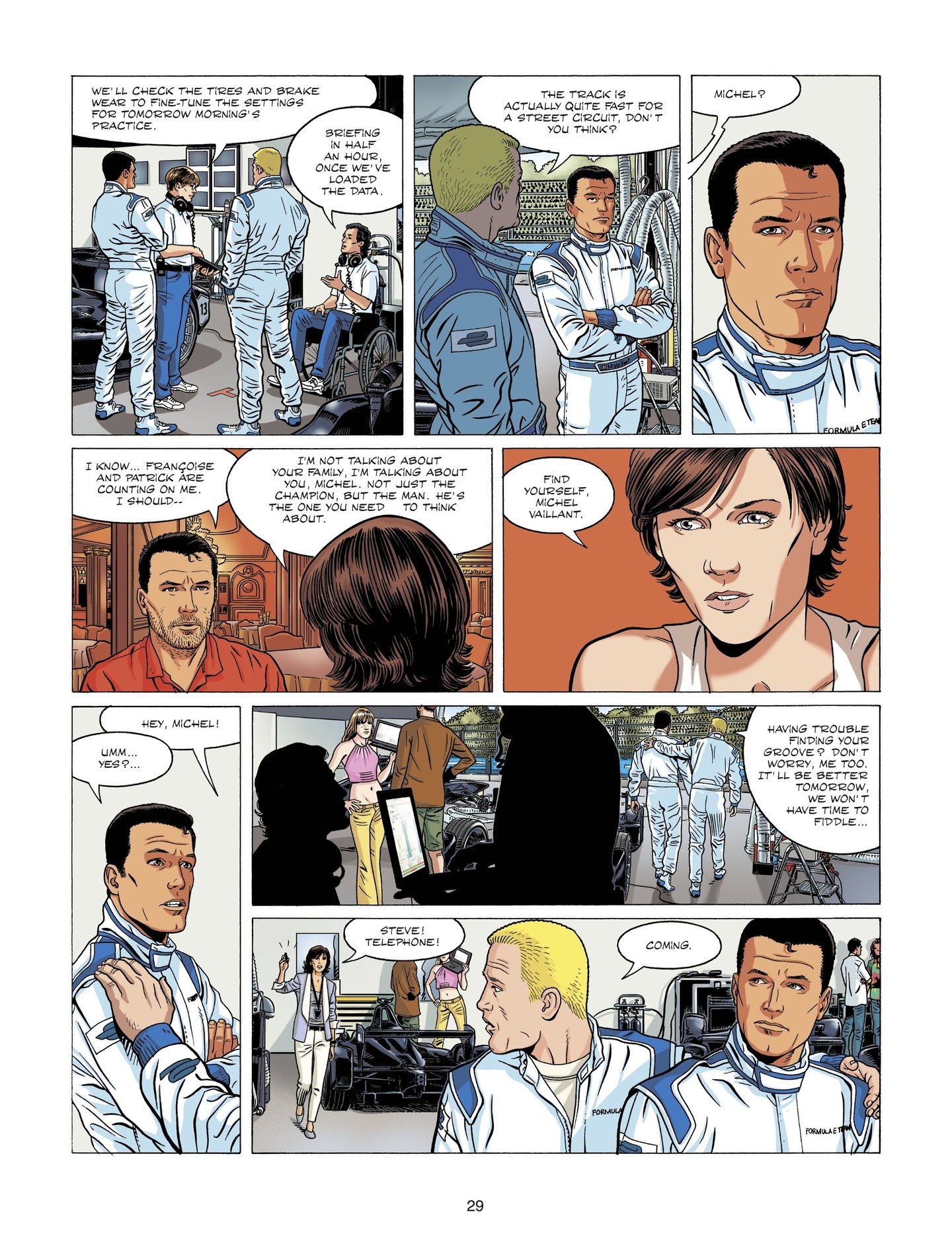 Read online Michel Vaillant comic -  Issue #5 - 29