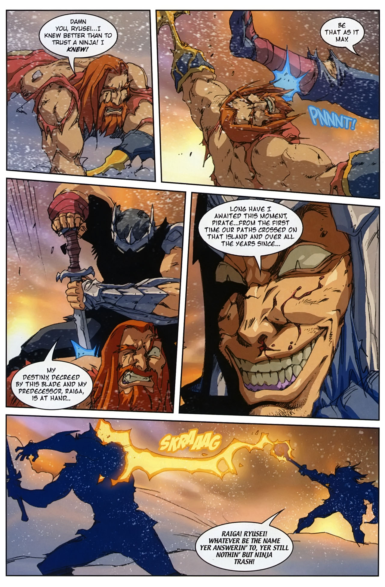 Read online Pirates vs. Ninjas II comic -  Issue #8 - 12