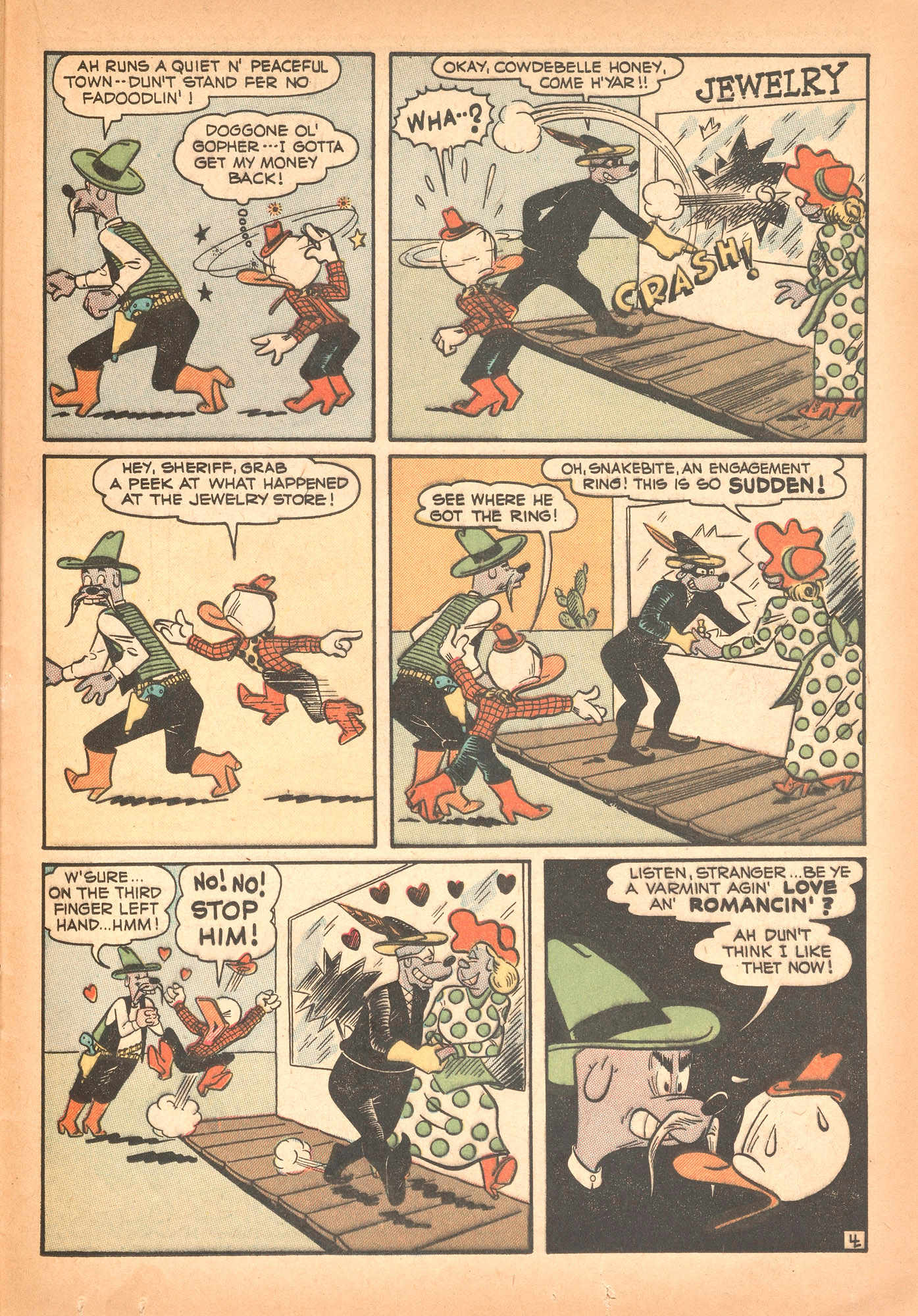 Read online Super Duck Comics comic -  Issue #31 - 35
