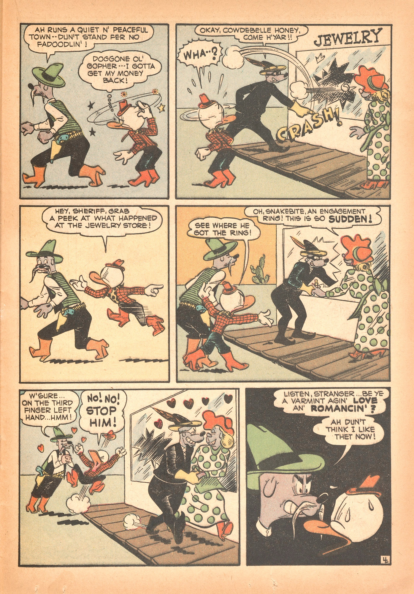 Read online Super Duck Comics comic -  Issue #31 - 35