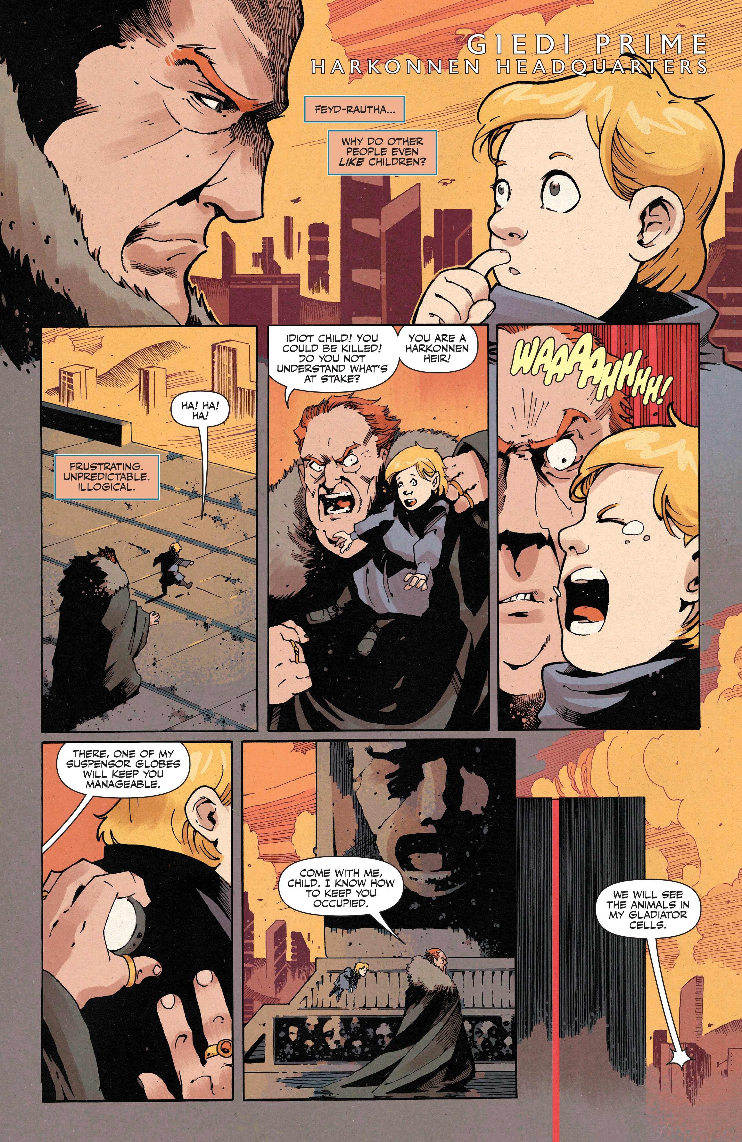 Read online Dune: House Harkonnen comic -  Issue #10 - 11