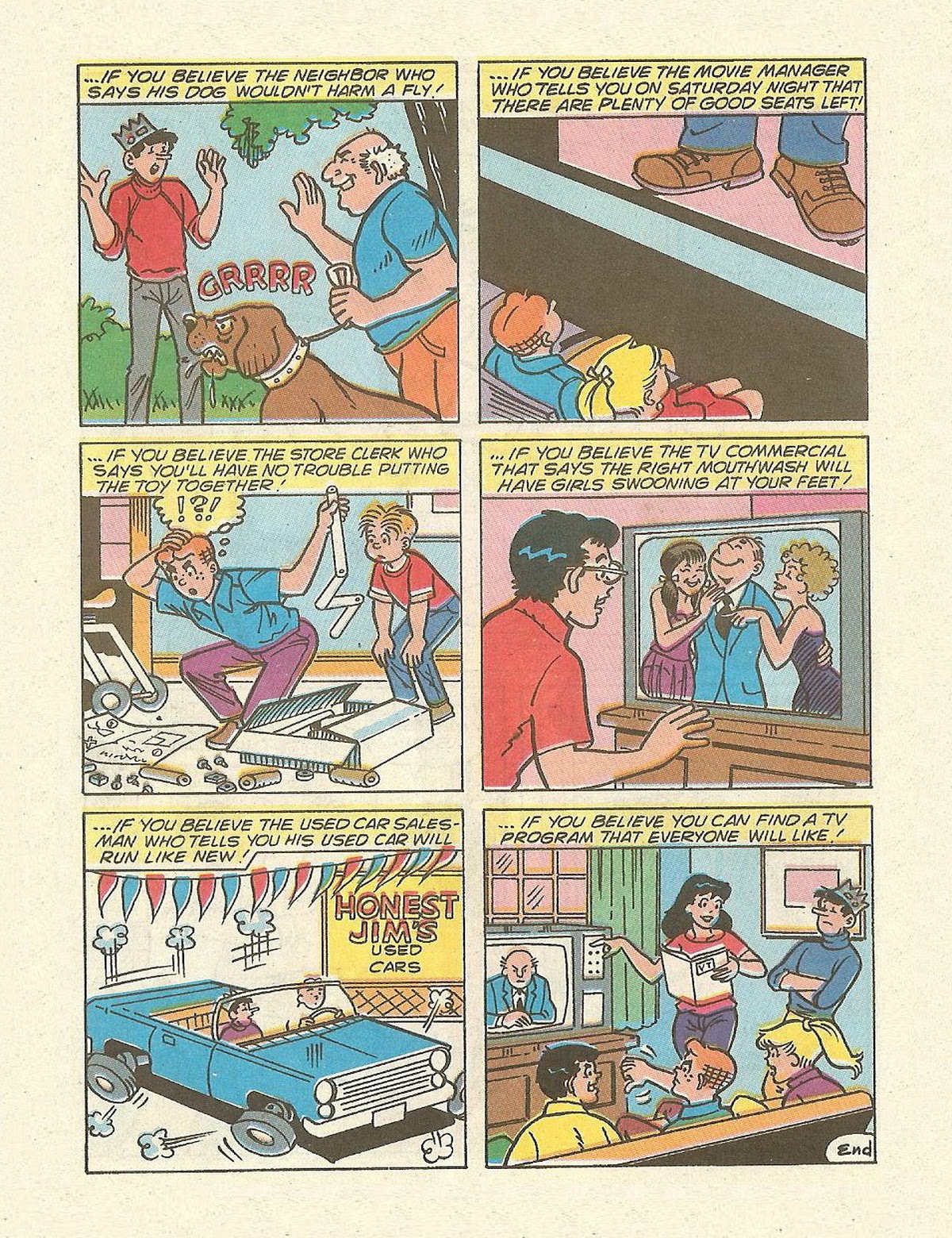 Read online Archie's Double Digest Magazine comic -  Issue #72 - 94