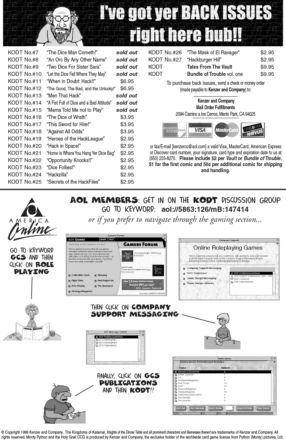 Read online Knights of the Dinner Table comic -  Issue #28 - 2