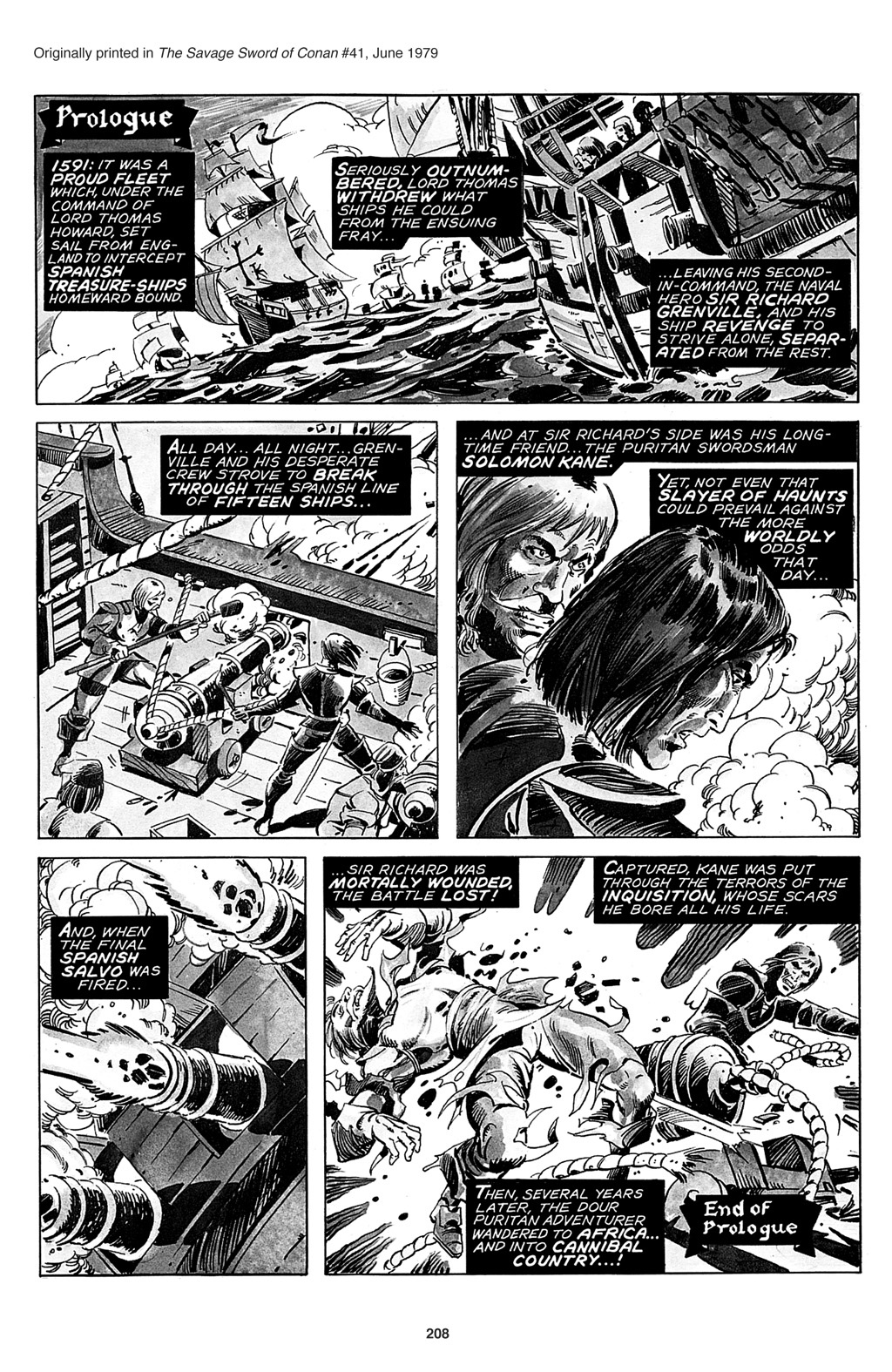 Read online The Saga of Solomon Kane comic -  Issue # TPB - 208