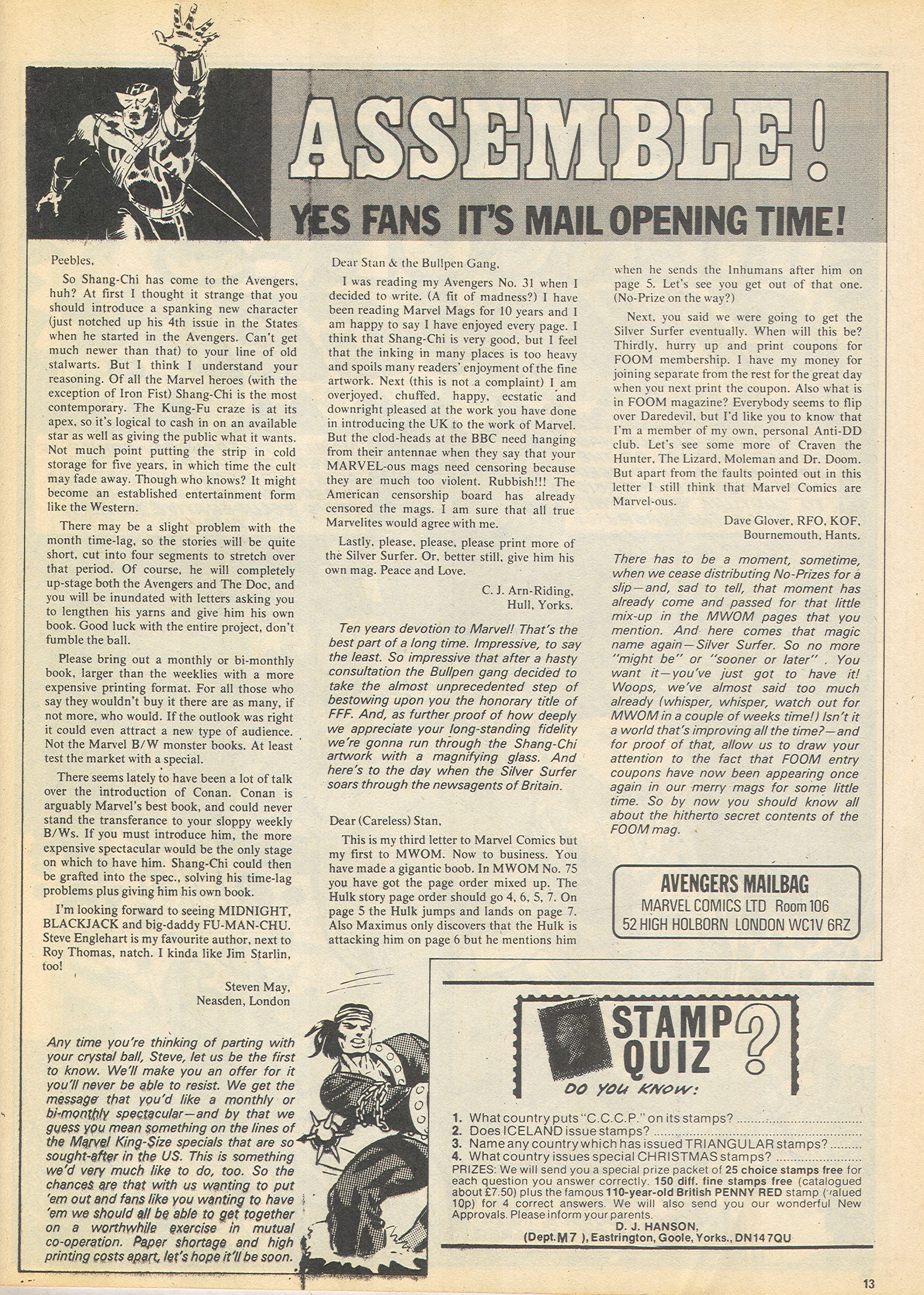 Read online The Avengers (1973) comic -  Issue #51 - 13