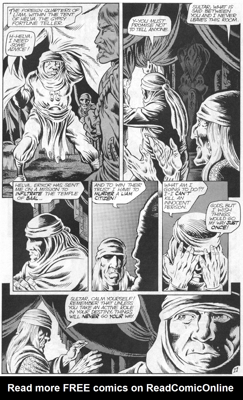 Read online Adventurers (1988) comic -  Issue #6 - 12