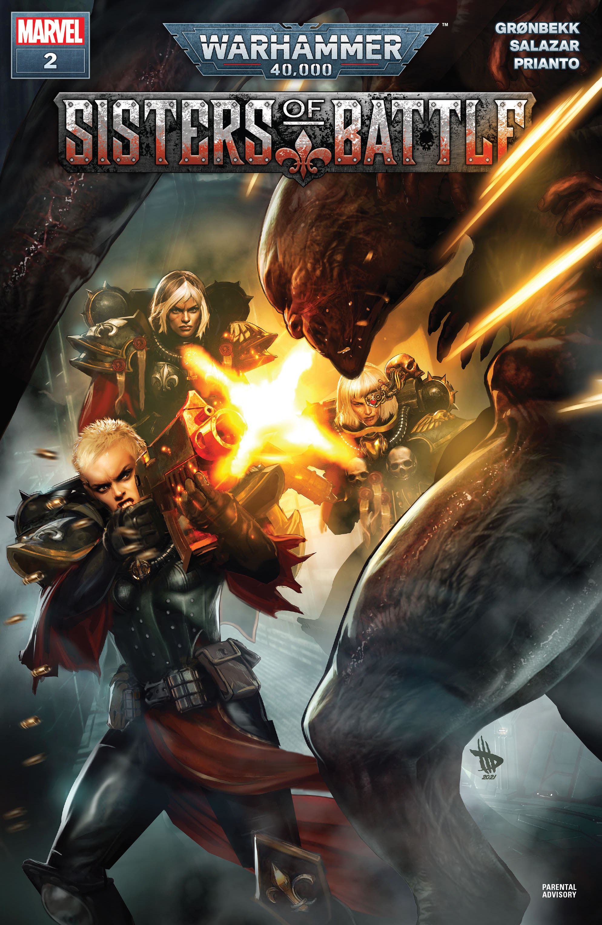 Read online Warhammer 40,000: Sisters Of Battle comic -  Issue #2 - 1