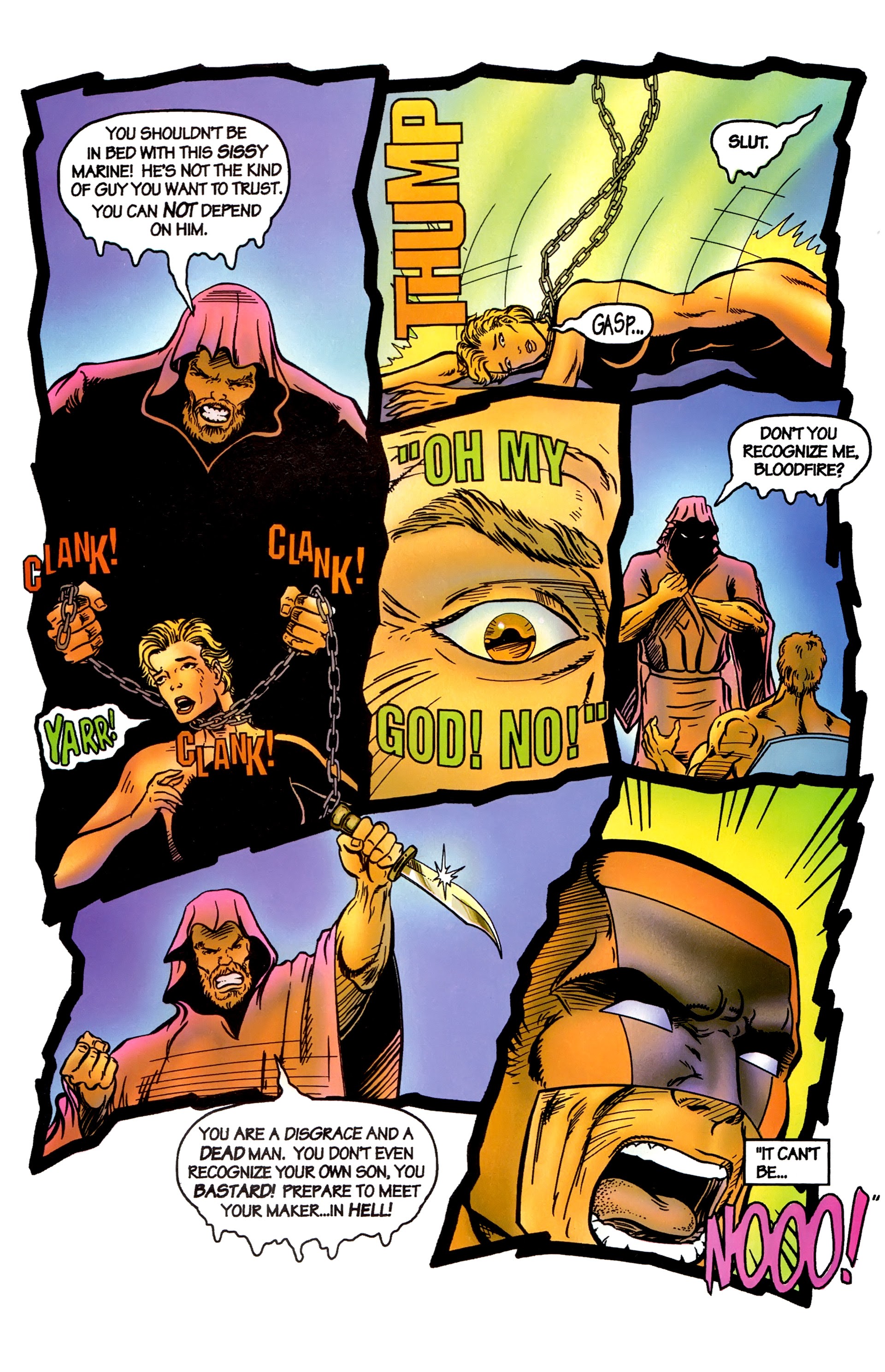 Read online Bloodfire comic -  Issue #10 - 17