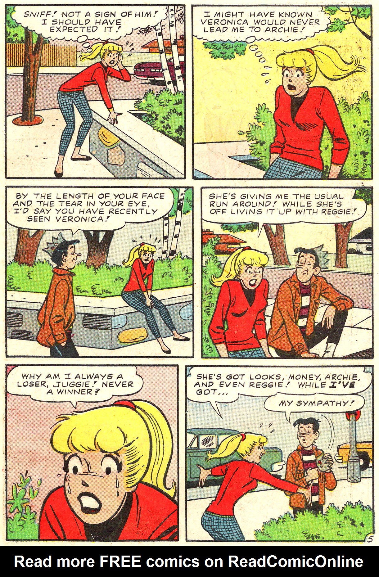 Read online Archie's Girls Betty and Veronica comic -  Issue #128 - 7