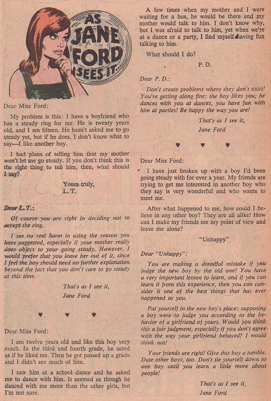 Read online Young Love (1963) comic -  Issue #55 - 34