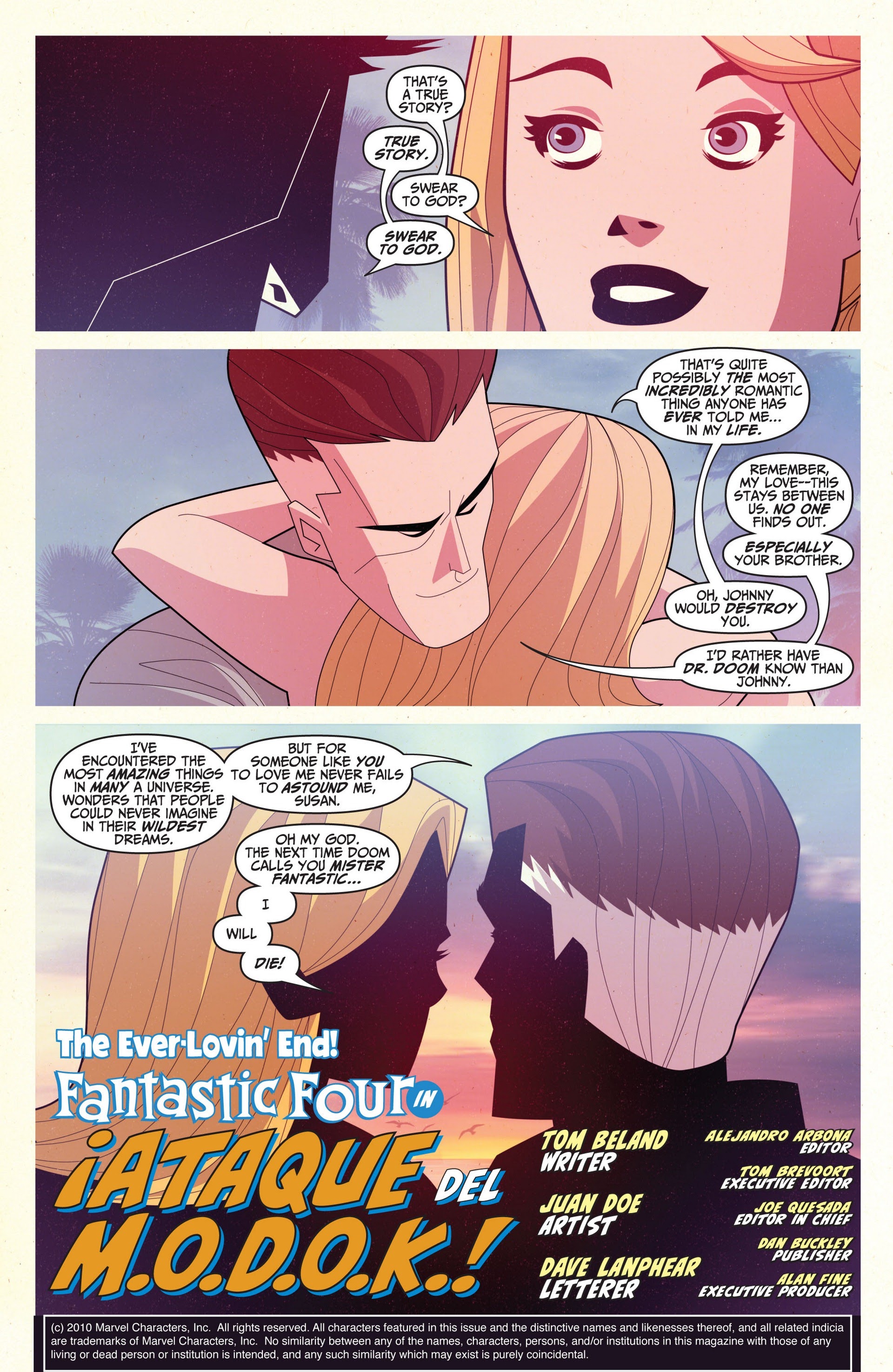 Read online Fantastic Four in...Ataque del M.O.D.O.K.! comic -  Issue # Full - 38