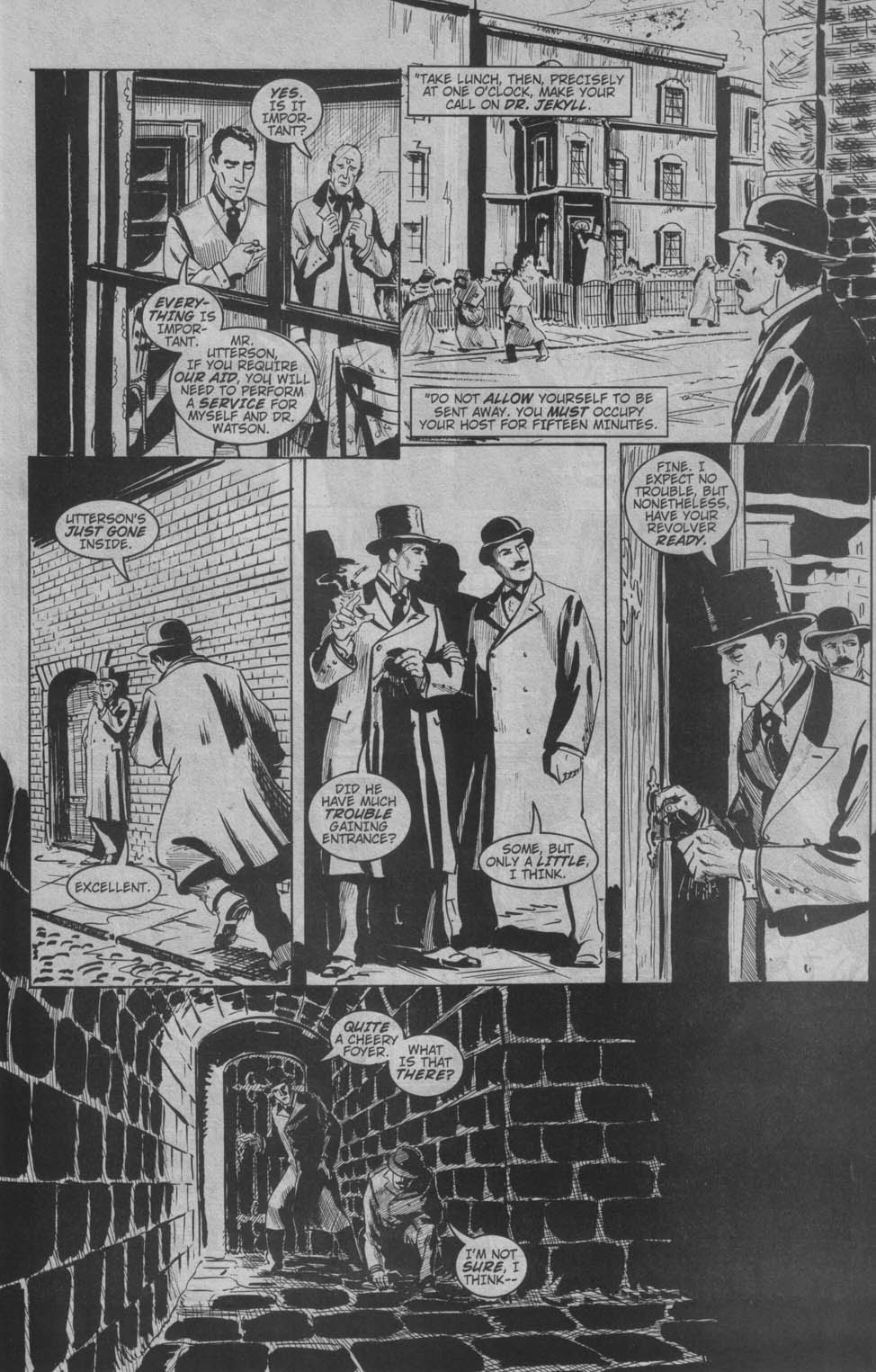 Read online Sherlock Holmes: Dr. Jekyll & Mr. Holmes comic -  Issue # Full - 17