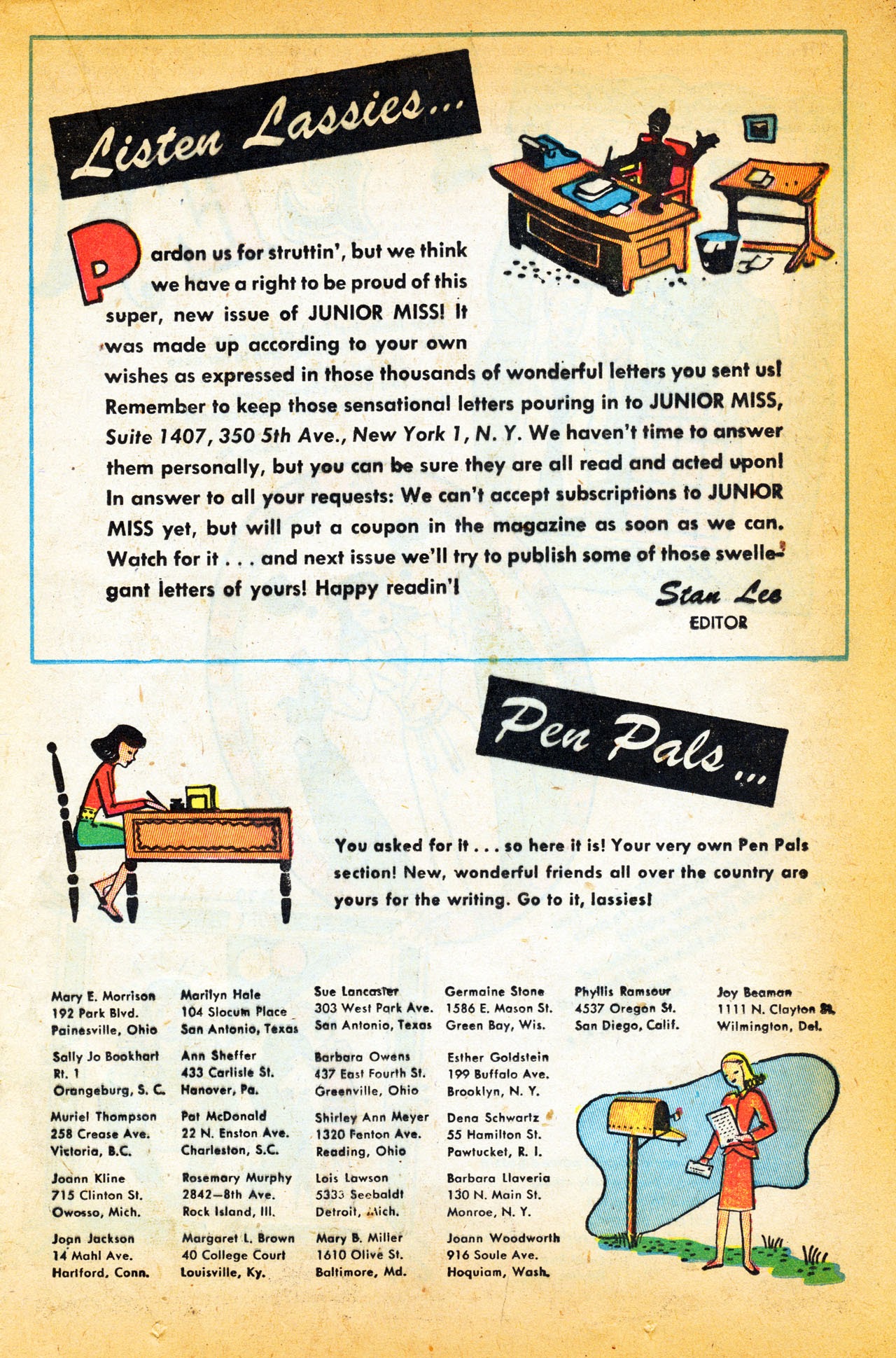 Read online Junior Miss (1947) comic -  Issue #25 - 21