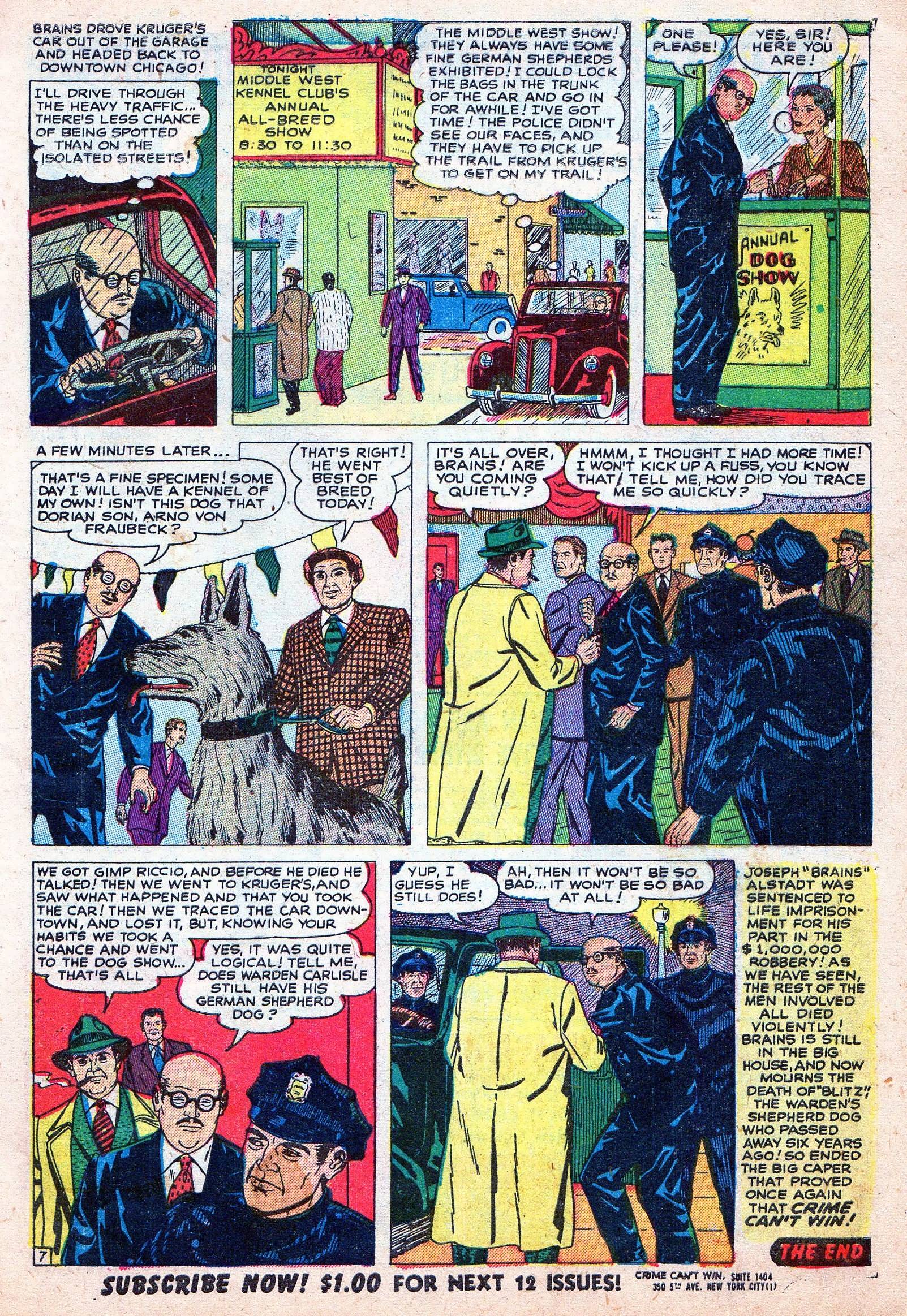 Read online Crime Can't Win comic -  Issue #5 - 9
