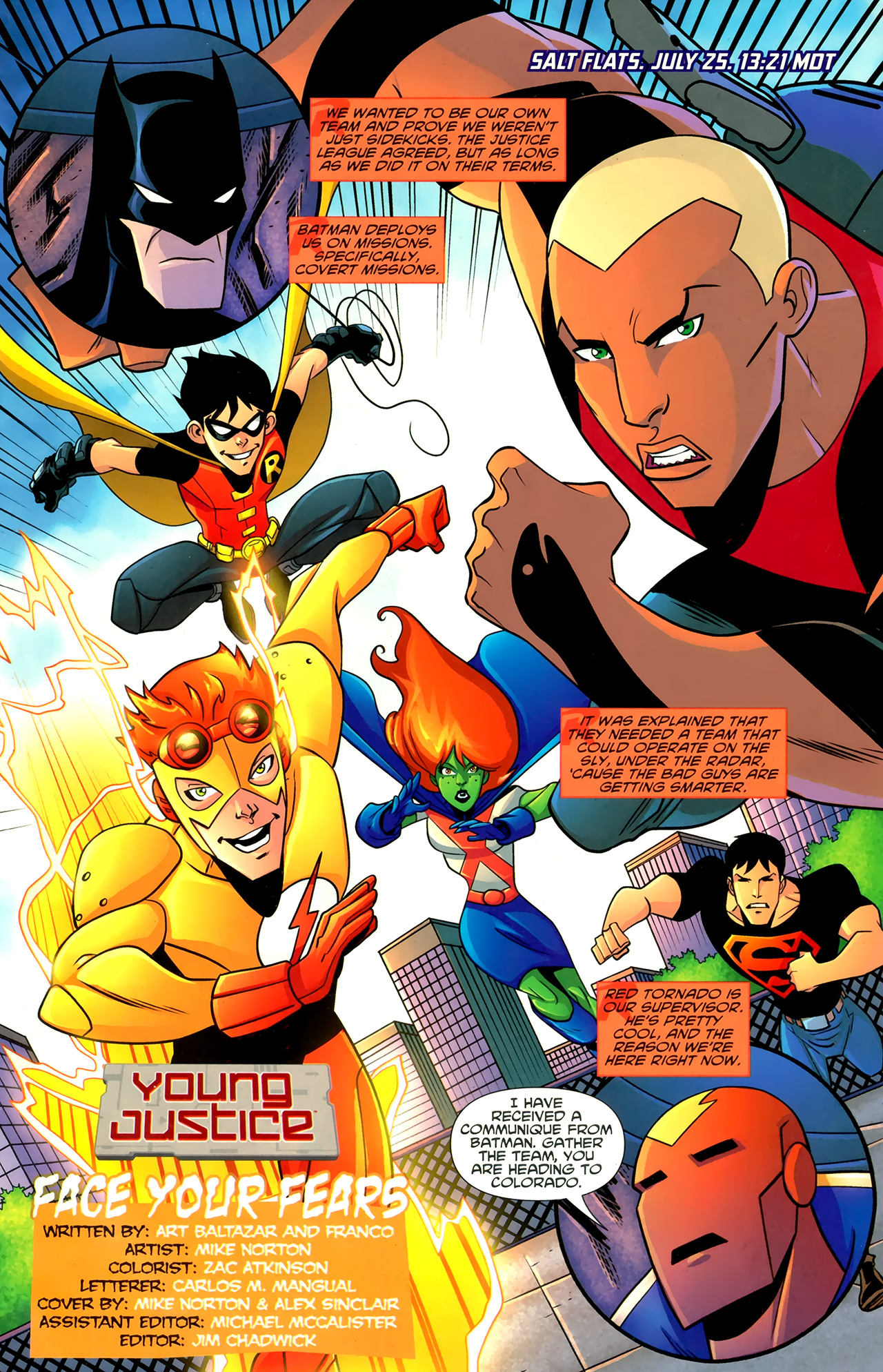Read online FCBD 2011 Young Justice Batman BB Super Sampler comic -  Issue # Full - 2