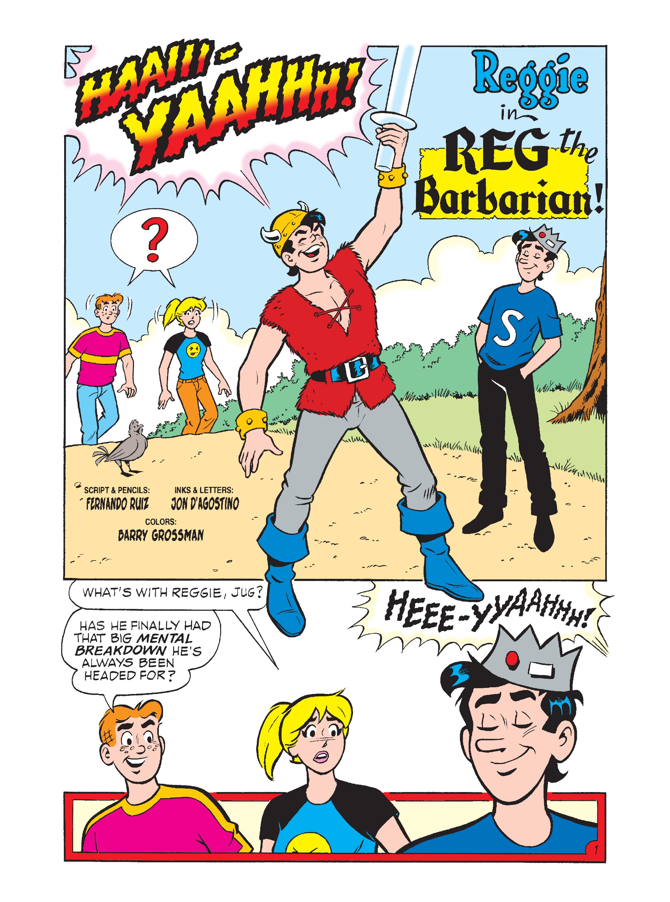 Read online Archie Comics Spectacular: Summer Daze comic -  Issue # TPB - 34