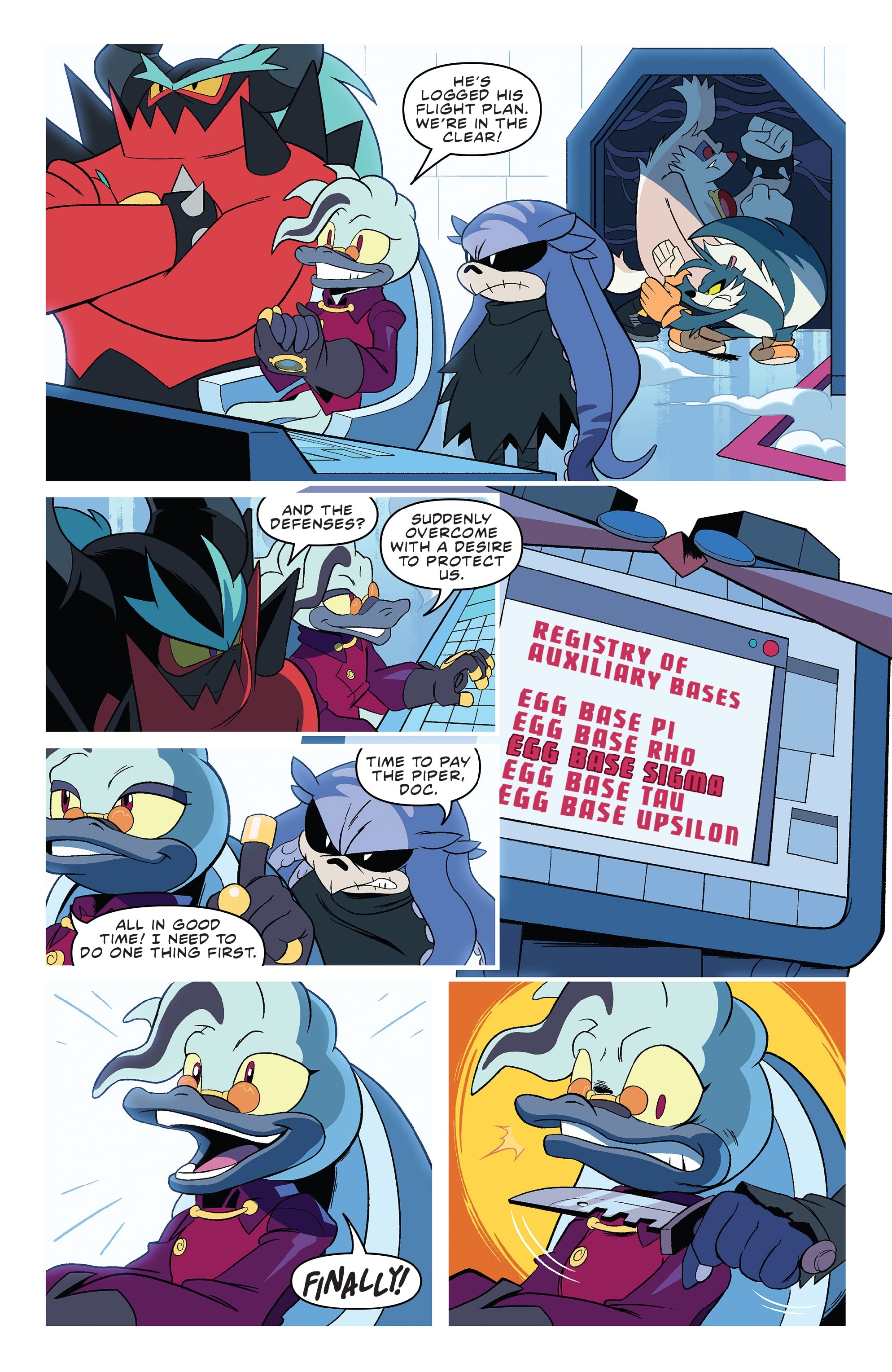 Read online Sonic the Hedgehog: Bad Guys comic -  Issue #3 - 21
