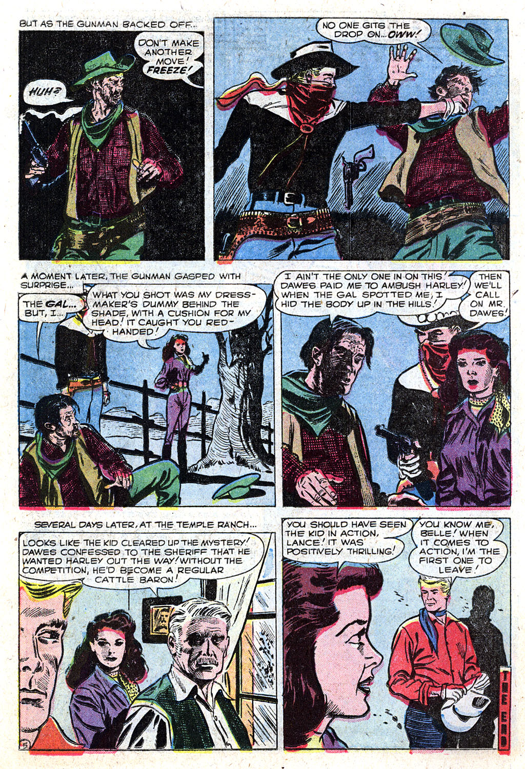 Read online The Outlaw Kid (1954) comic -  Issue #12 - 14