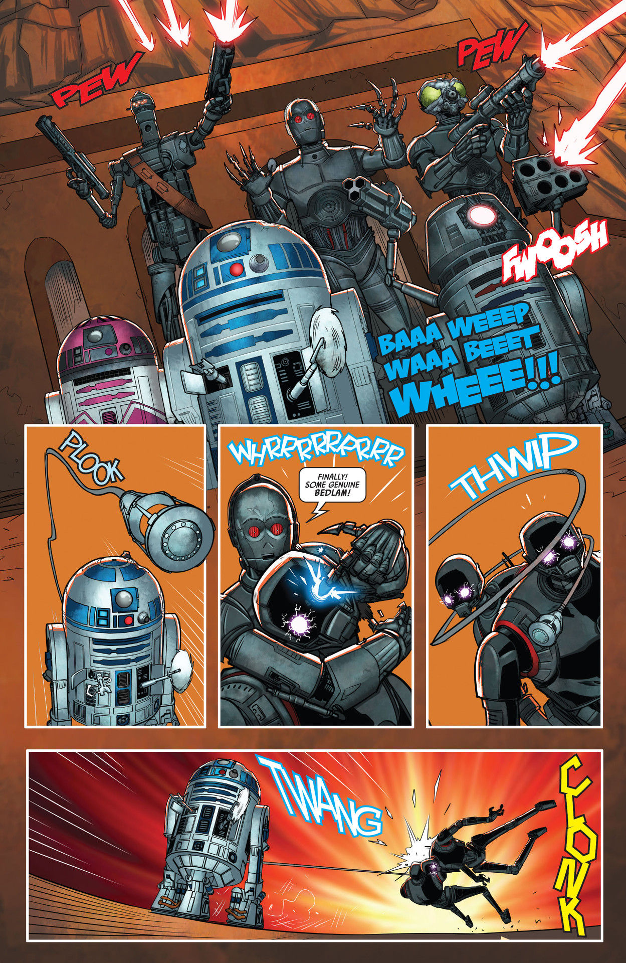 Read online Star Wars: Dark Droids - D-Squad comic -  Issue #3 - 19