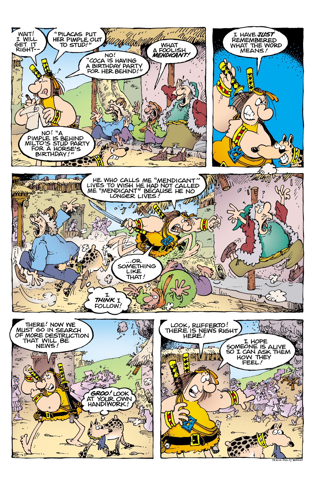 Read online Sergio Aragonés' Groo: Mightier Than the Sword comic -  Issue # _TPB - 41