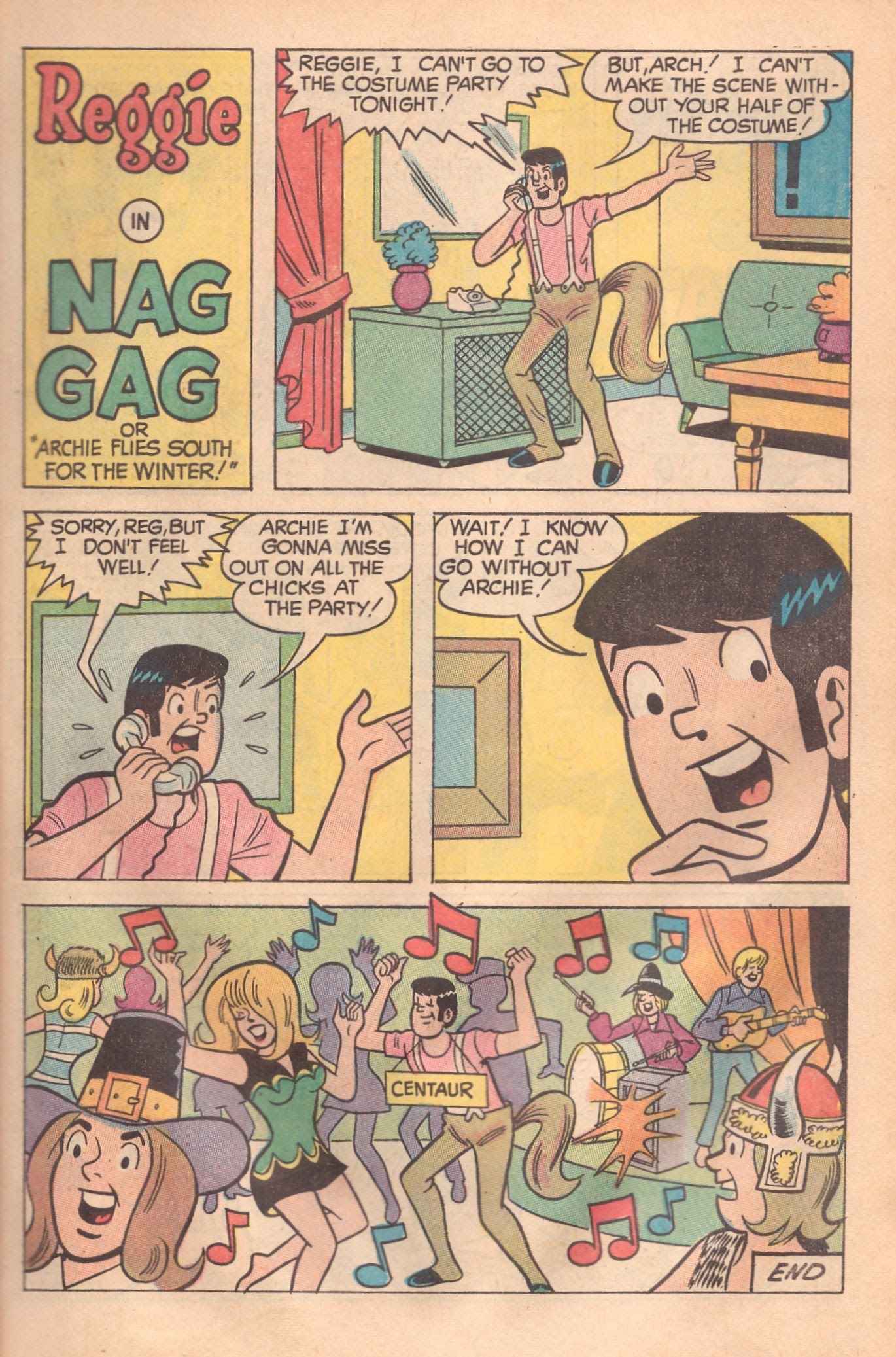 Read online Reggie's Wise Guy Jokes comic -  Issue #10 - 21